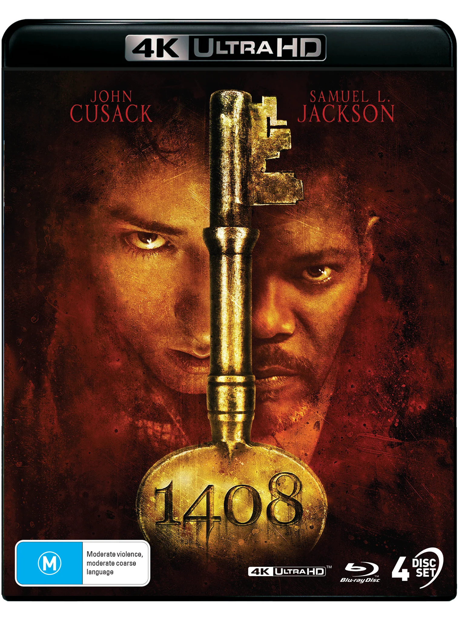 1408 (2007) - 4K UHD & BLU-RAY LIMITED EDITION (LENTICULAR HARDCASE + ART CARDS)