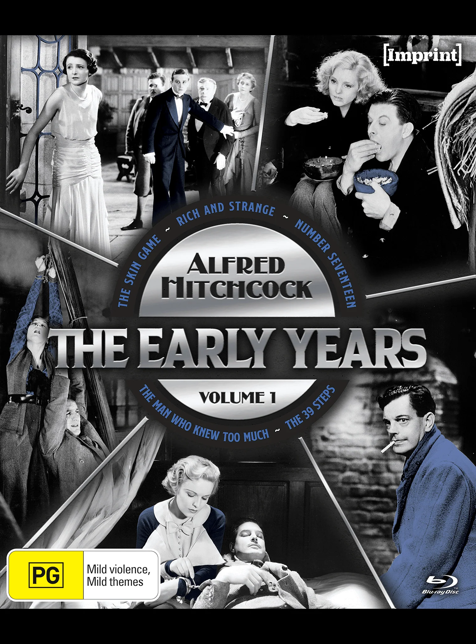 ALFRED HITCHCOCK: THE EARLY YEARS - VOLUME ONE (IMPRINT COLLECTION #449 - #453) - BLU-RAY