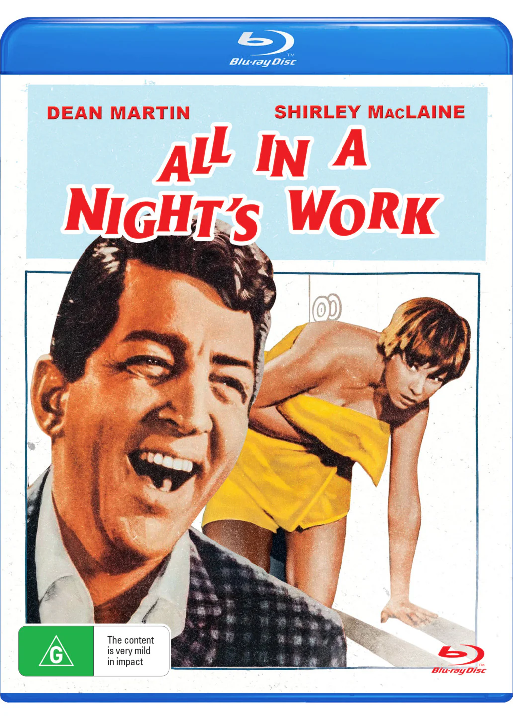 ALL IN A NIGHT'S WORK - BLU-RAY