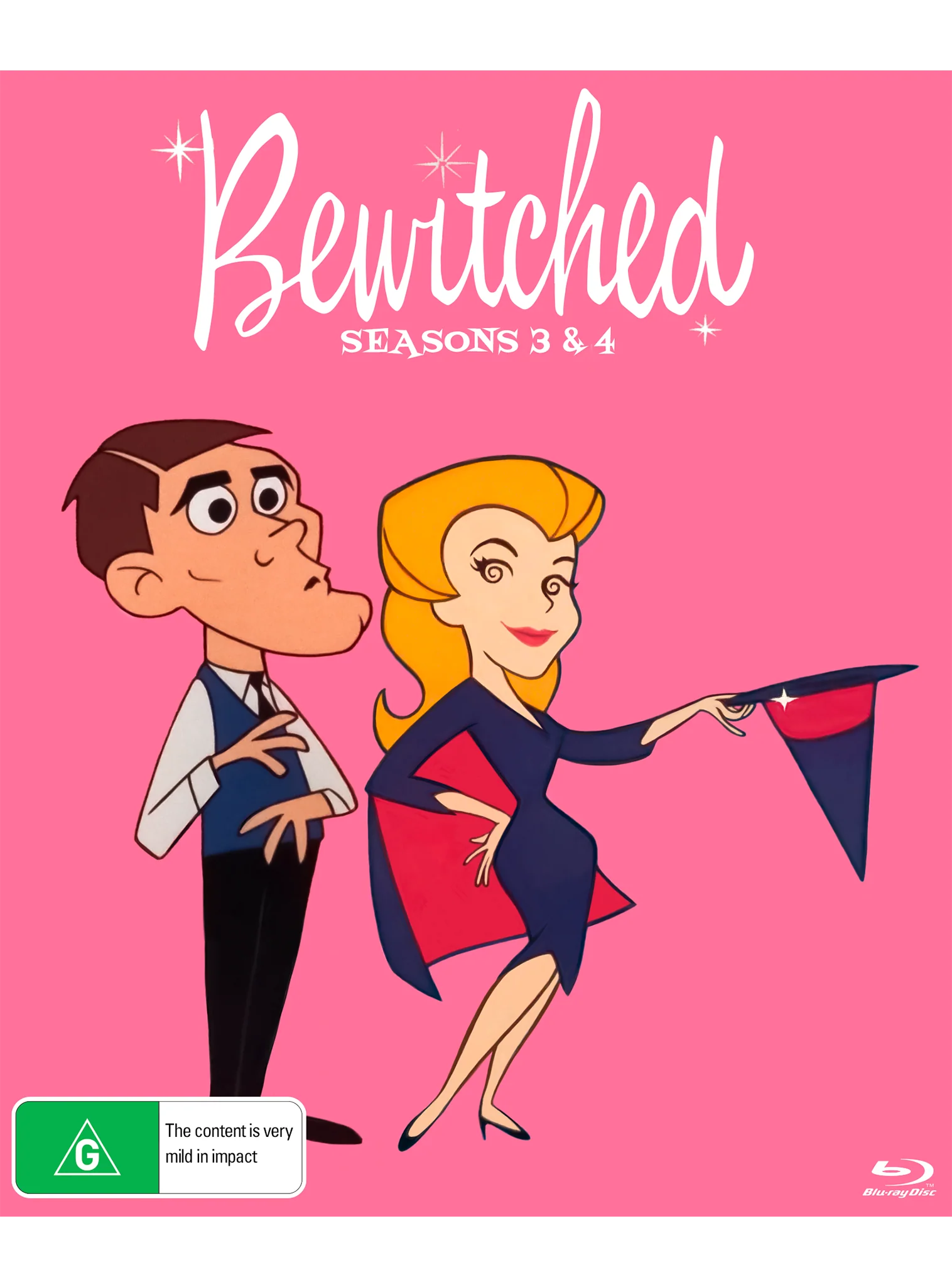 BEWITCHED: SEASONS 3 & 4 (IMPRINT TELEVISION COLLECTION #15 CONTINUED) - BLU-RAY