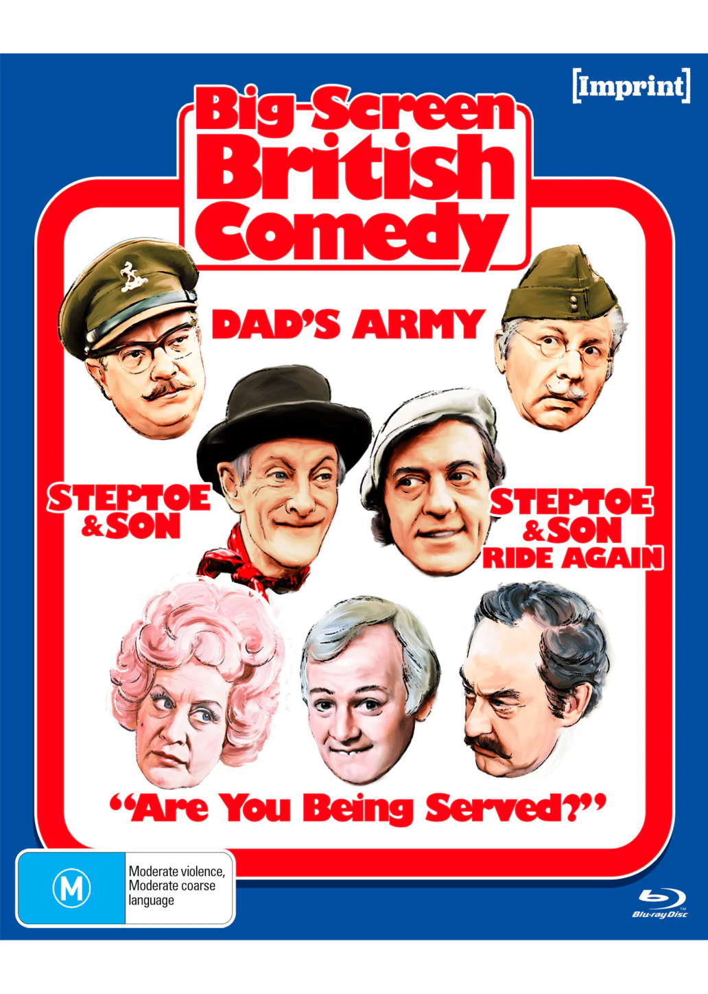 BIG SCREEN BRITISH COMEDY (IMPRINT COLLECTIONS #S 78, 79, 80, 81) BLU RAY