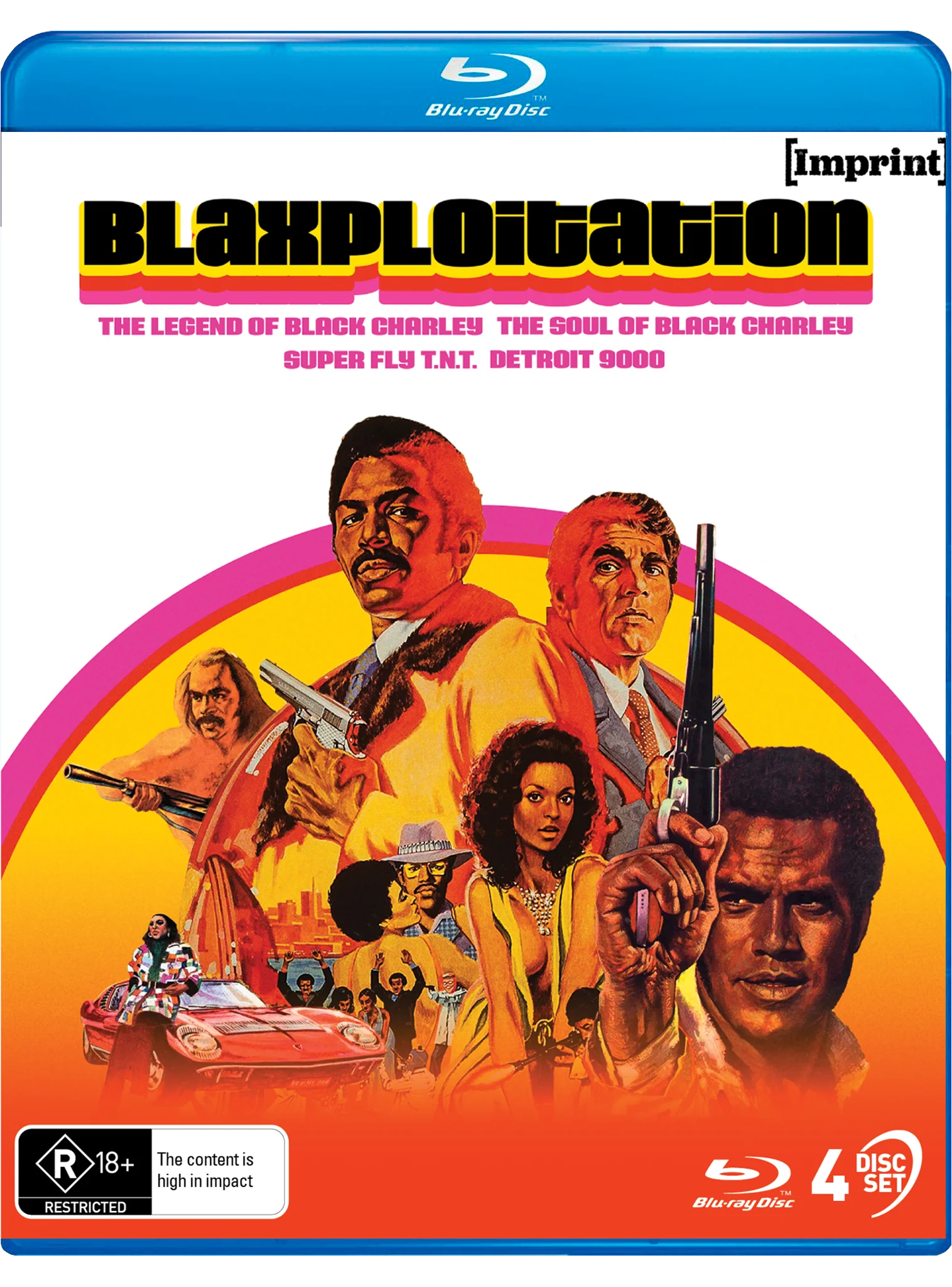 BLAXPLOITATION COLLECTION (IMPRINT STANDARD EDITION) - BLU-RAY