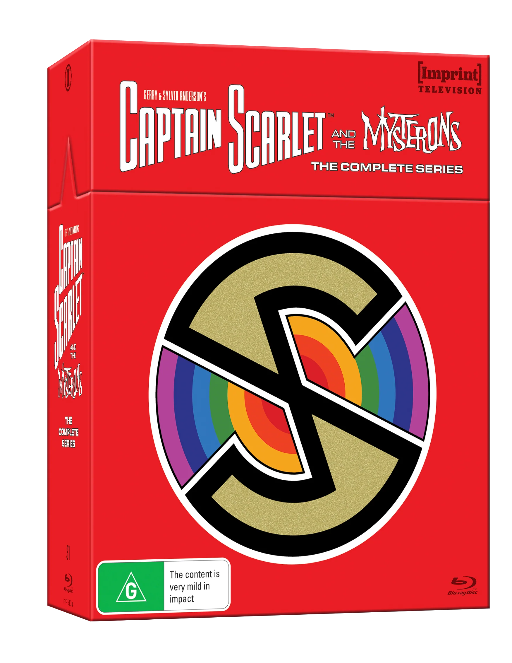 CAPTAIN SCARLET AND THE MYSTERONS: THE COMPLETE SERIES (IMPRINT TELEVISION COLLECTION #31) - BLU-RAY
