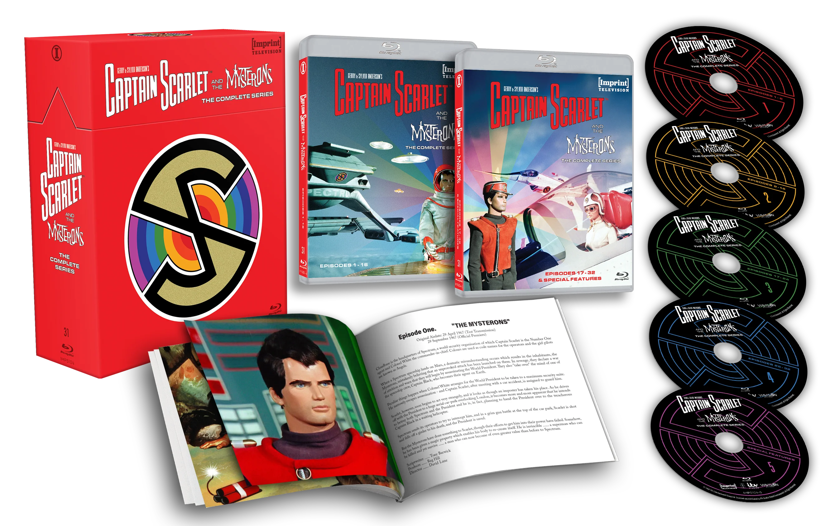 CAPTAIN SCARLET AND THE MYSTERONS: THE COMPLETE SERIES (IMPRINT TELEVISION COLLECTION #31) - BLU-RAY - Image 2