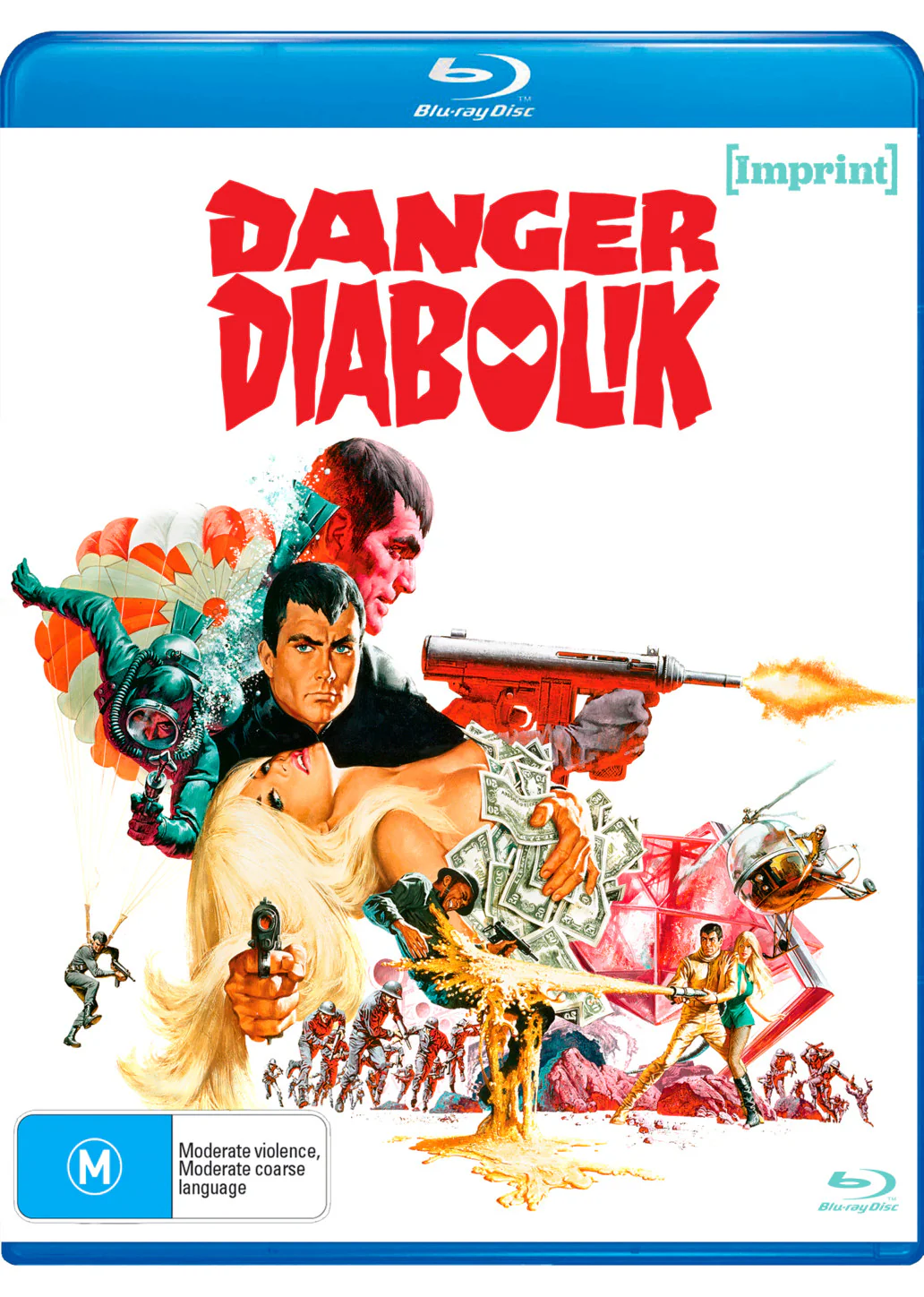 DANGER DIABOLIK (IMPRINT STANDARD EDITION) BLU RAY