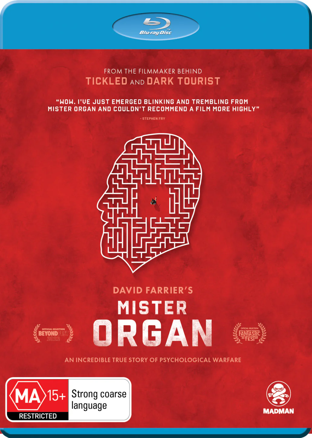 DAVID FARRIER'S MISTER ORGAN (Blu-Ray)