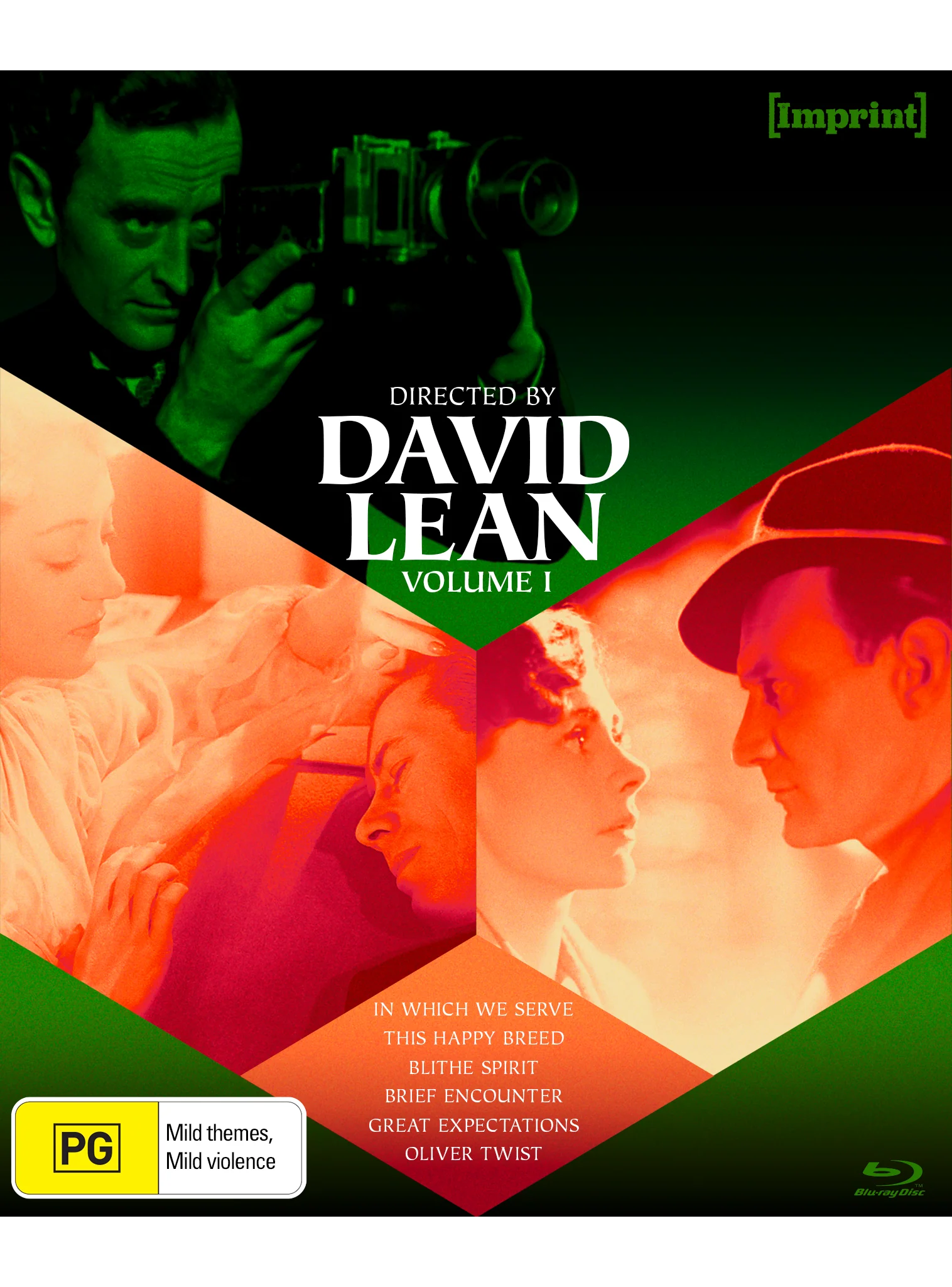 DIRECTED BY... DAVID LEAN: VOLUME ONE (IMPRINT COLLECTION #407 - #412) - BLU-RAY