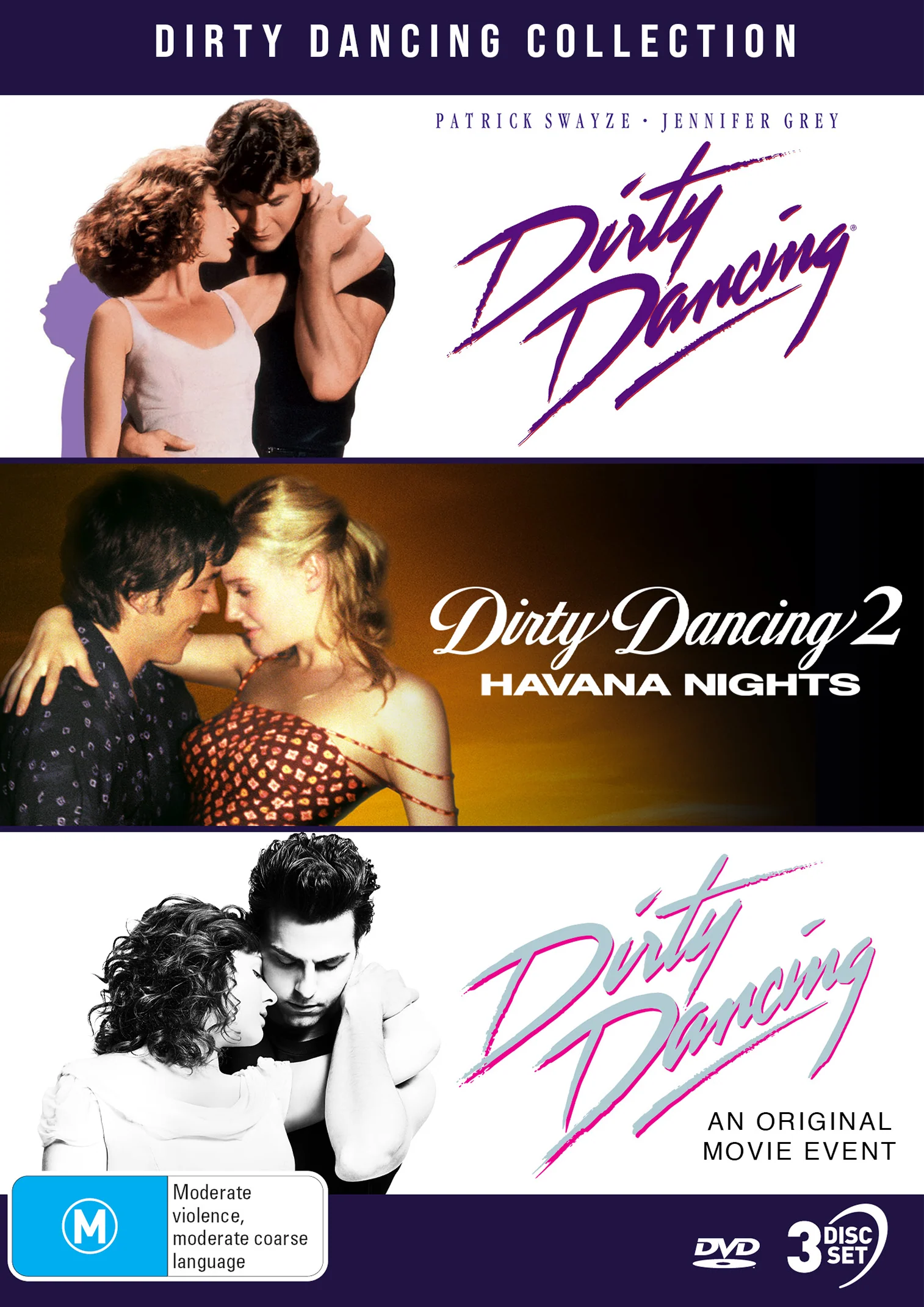 DIRTY DANCING COLLECTION: DIRTY DANCING / DIRTY DANCING 2: HAVANA NIGHTS / DIRTY DANCING: THE MINI-SERIES (2016)