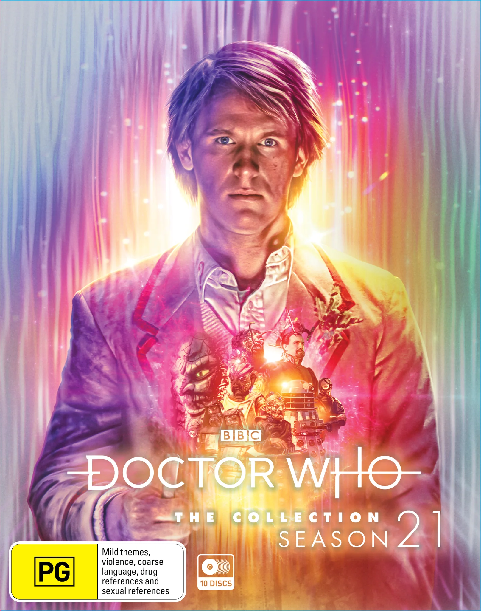 DOCTOR WHO: THE COLLECTION SEASON 21 (BLU-RAY) (LIMITED EDITION PACKAGING)