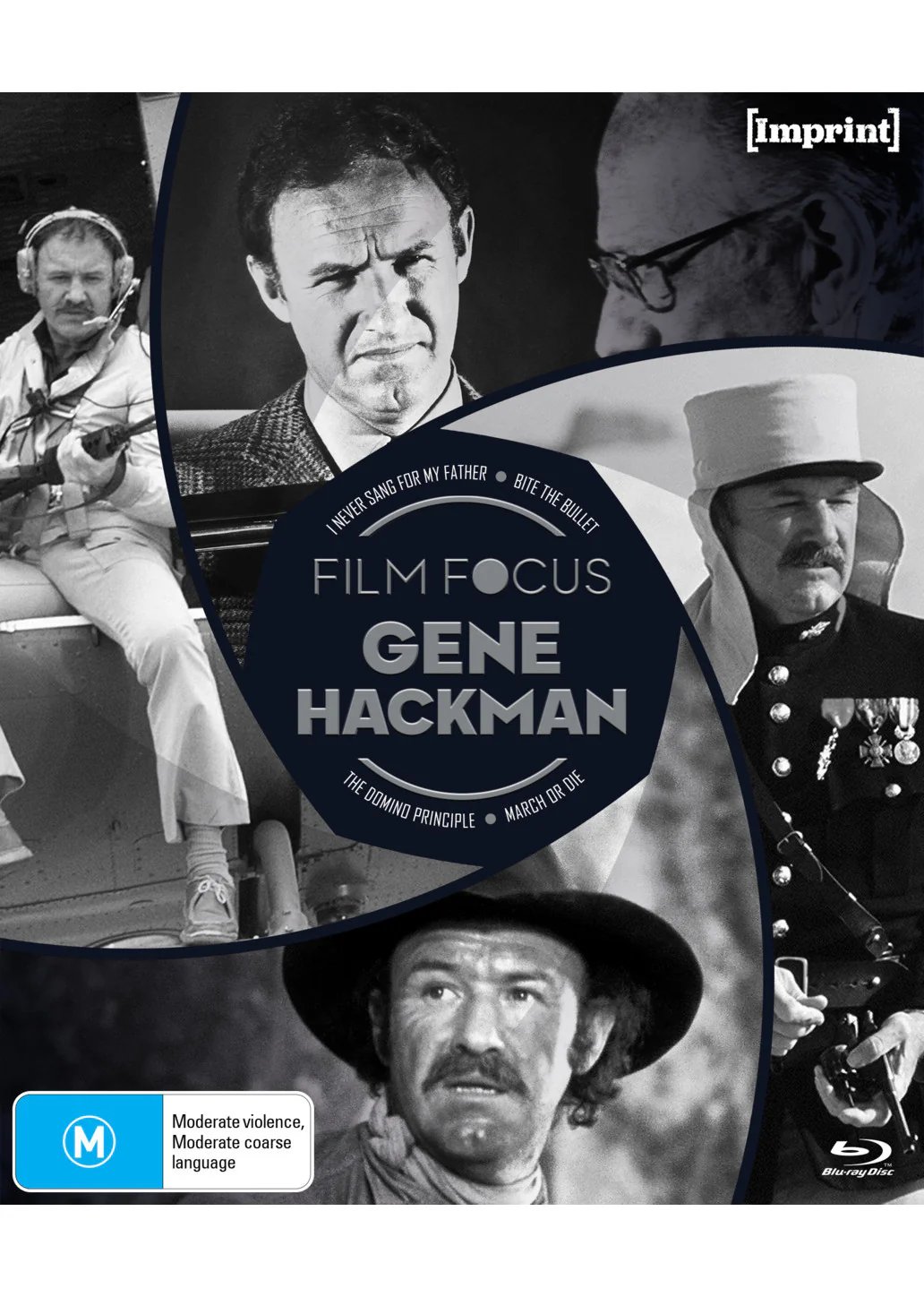FILM FOCUS: GENE HACKMAN (IMPRINT COLLECTION #235 - 239) BLU-RAY