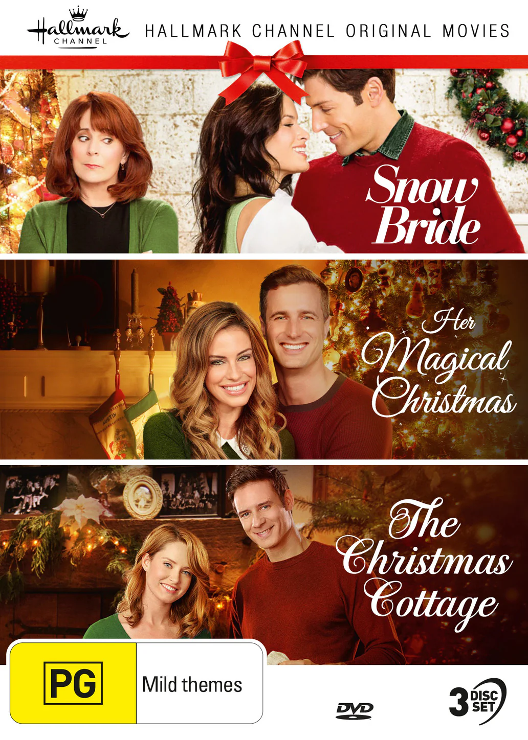 HALLMARK CHRISTMAS COLLECTION 21 - SNOW BRIDE / HER MAGICAL CHRISTMAS / THE CHRISTMAS COTTAGE