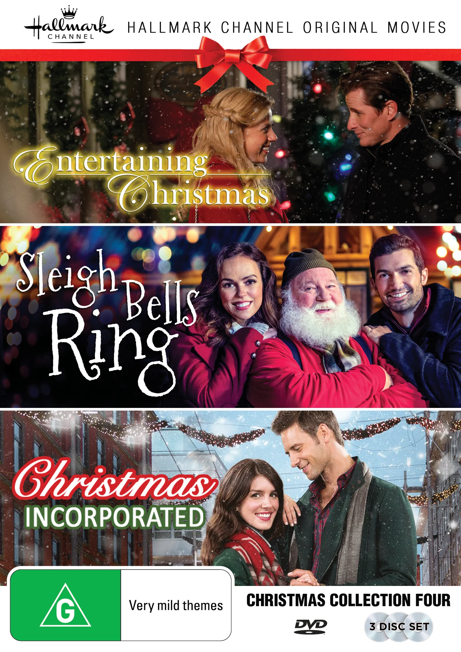 HALLMARK CHRISTMAS COLLECTION 4: ENTERTAINING CHRISTMAS, SLEIGH BELLS RING, CHRISTMAS INCORPORATED
