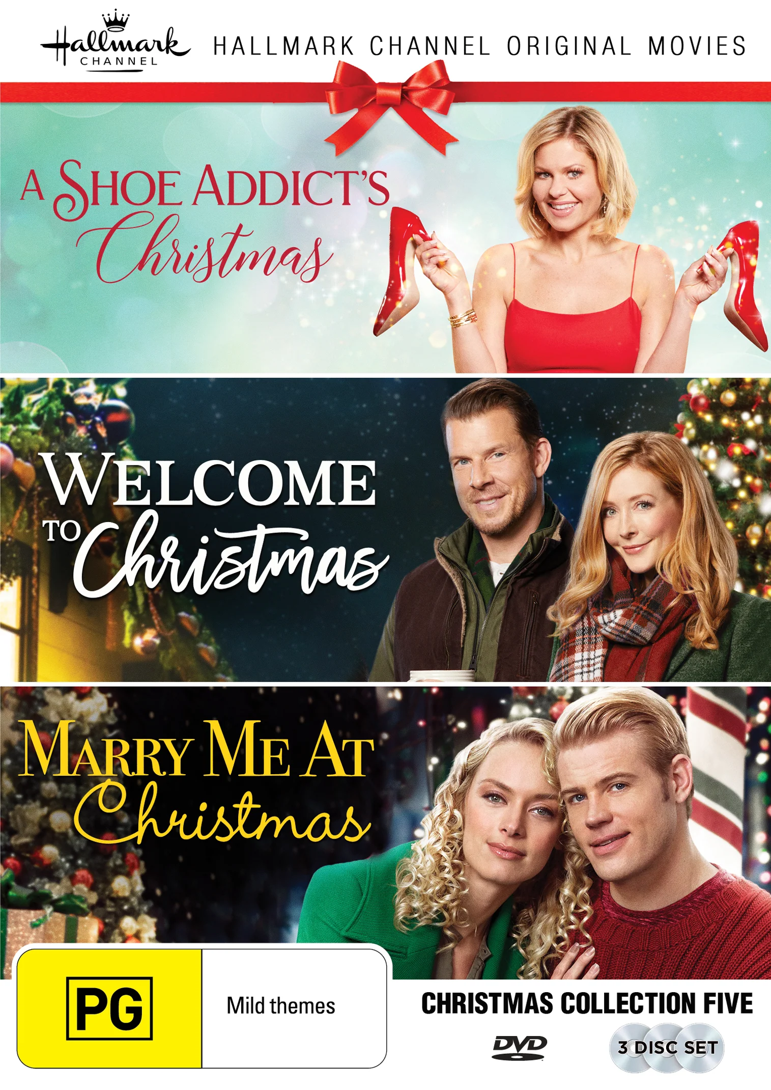 HALLMARK CHRISTMAS COLLECTION 5: A SHOE ADDICT'S CHRISTMAS/WELCOME TO CHRISTMAS/MARRY ME AT CHRISTMAS