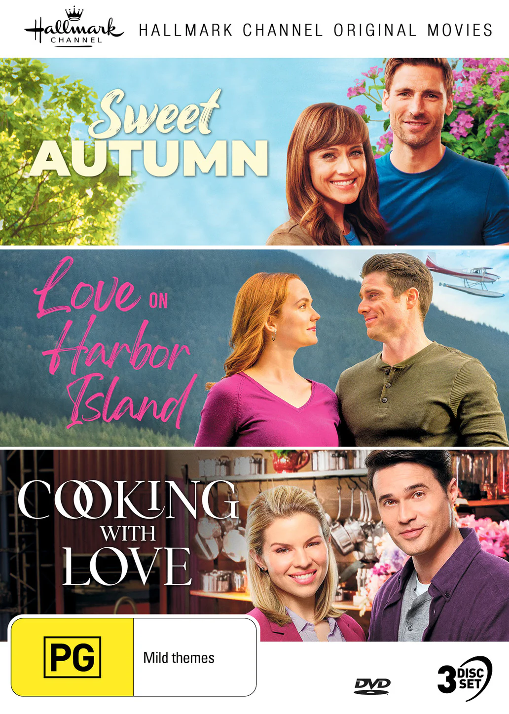 HALLMARK COLLECTION 13: SWEET AUTUMN / LOVE ON HARBOR ISLAND / COOKING WITH LOVE