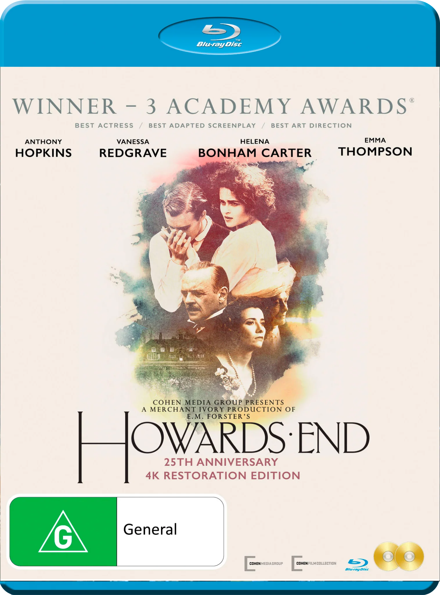 HOWARD'S END: 25TH ANNIVERSARY EDITION BR