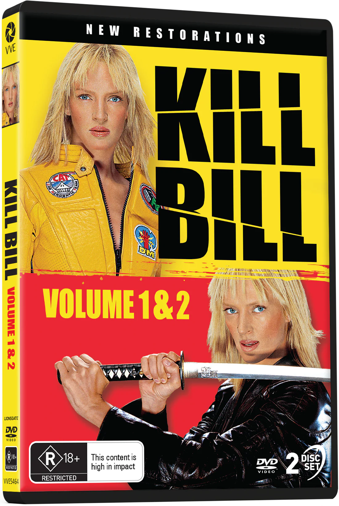 KILL BILL: VOLUME 1 & 2 (NEW RESTORATION) - DVD - Image 2