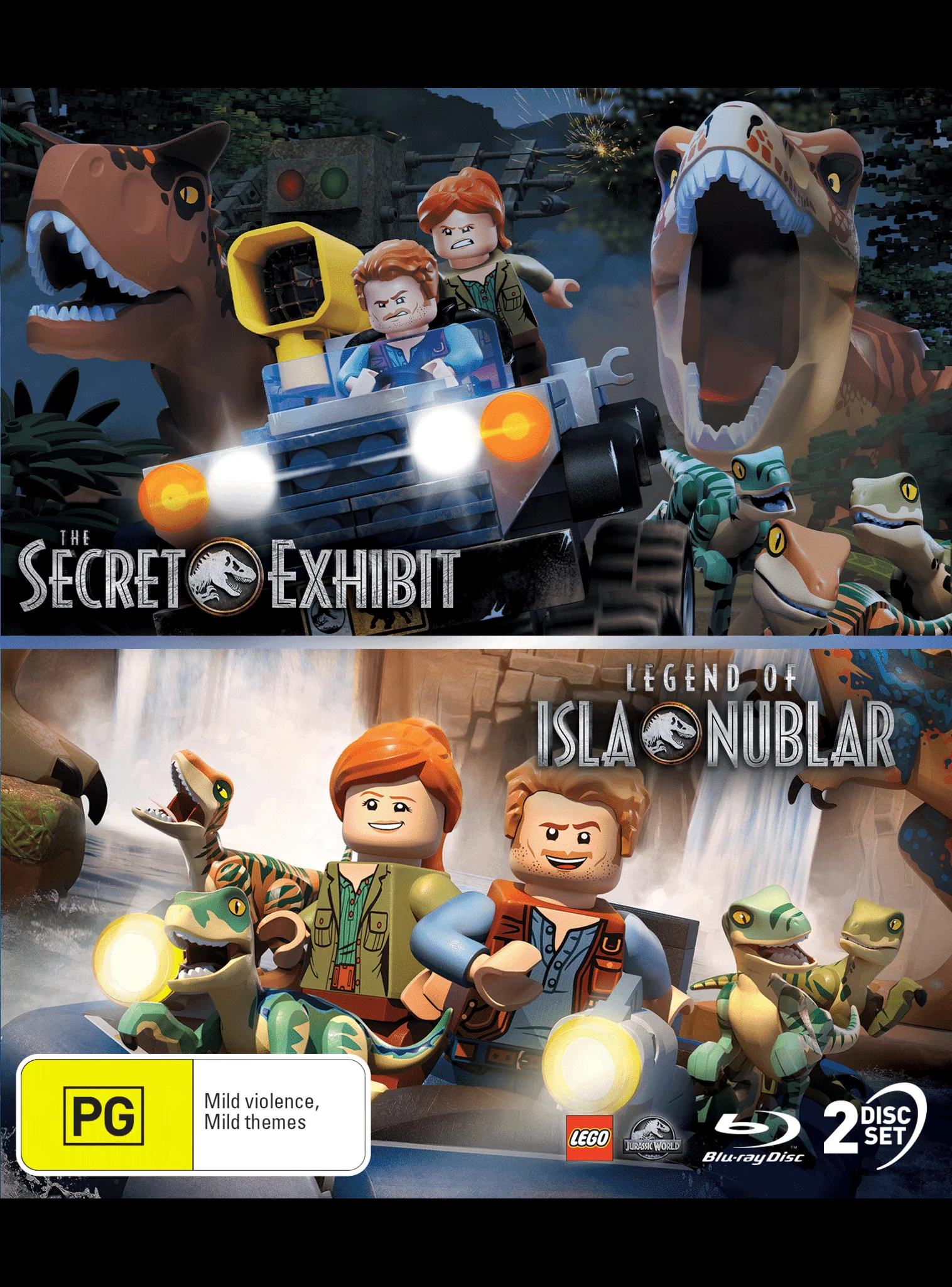 LEGO JURASSIC WORLD: THE SECRET EXHIBIT / LEGEND OF ISLA NUBLAR - SPECIAL EDITION BLU-RAY