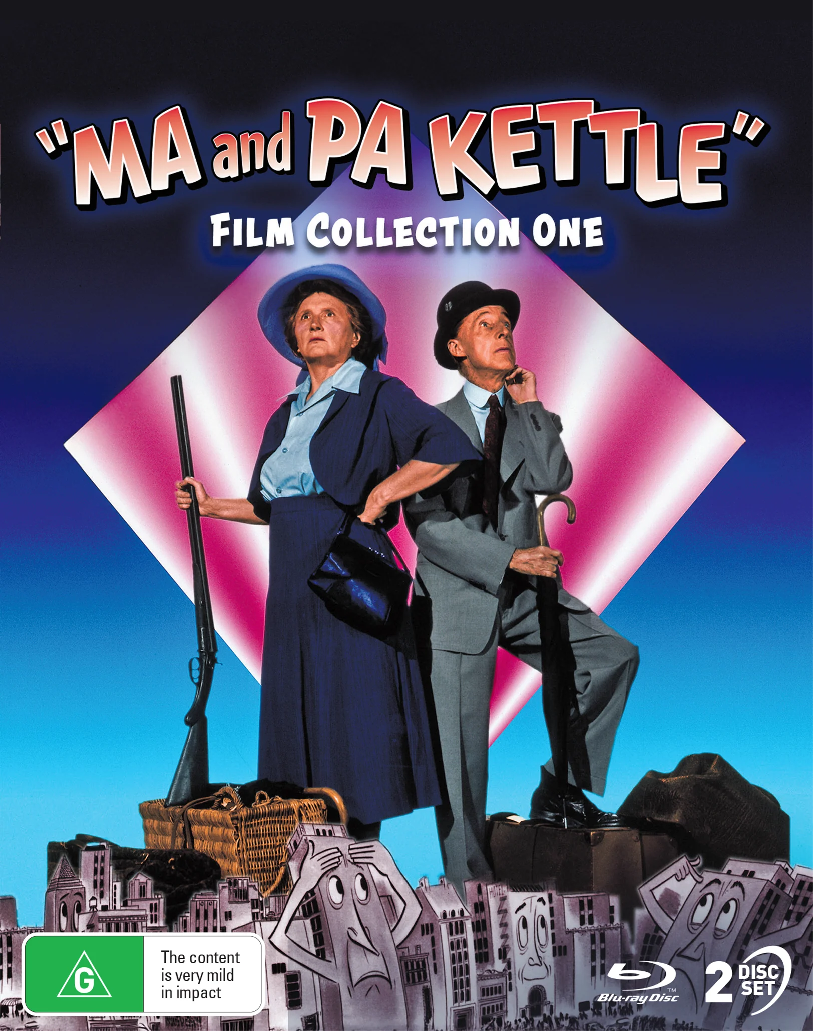 MA AND PA KETTLE: FILM COLLECTION ONE - SPECIAL EDITION BLU-RAY (THE EGG AND I / MA AND PA KETTLE / MA AND PA KETTLE GO TO TOWN / MA AND PA KETTLE BACK ON THE FARM)