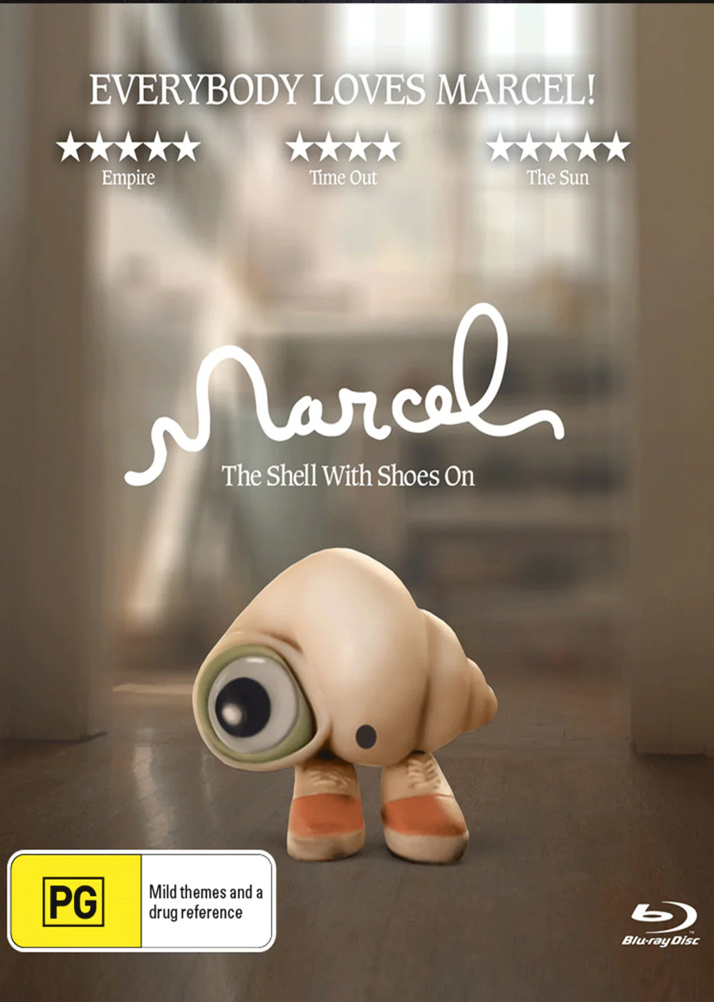MARCEL THE SHELL WITH SHOES ON - BLU-RAY