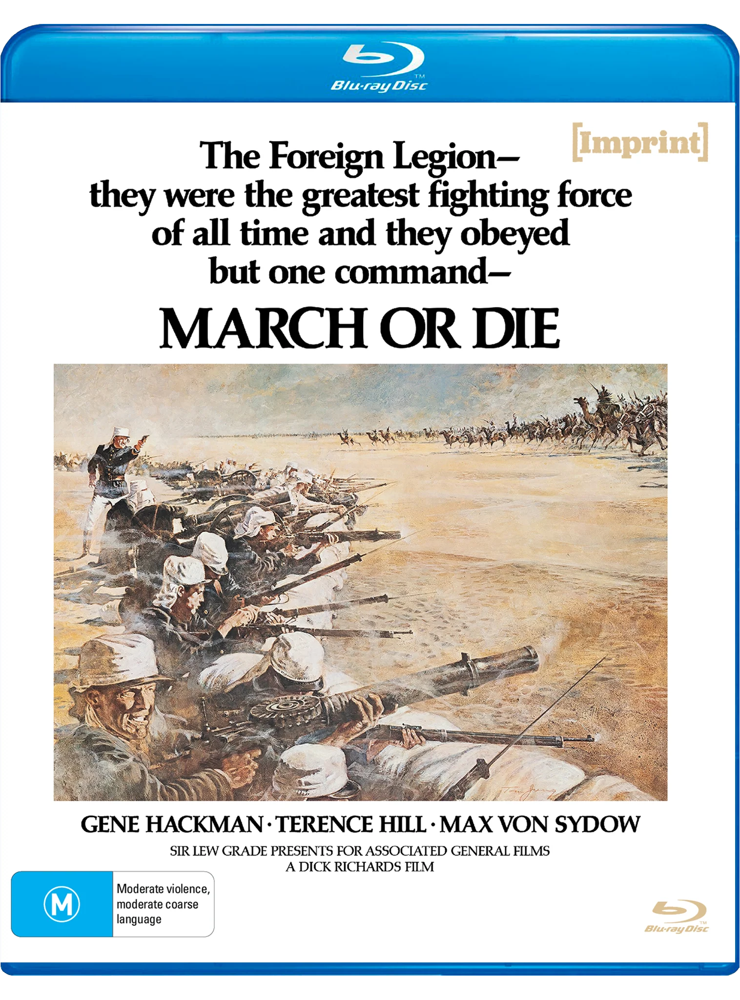 MARCH OR DIE (IMPRINT STANDARD EDITION) - BLU-RAY