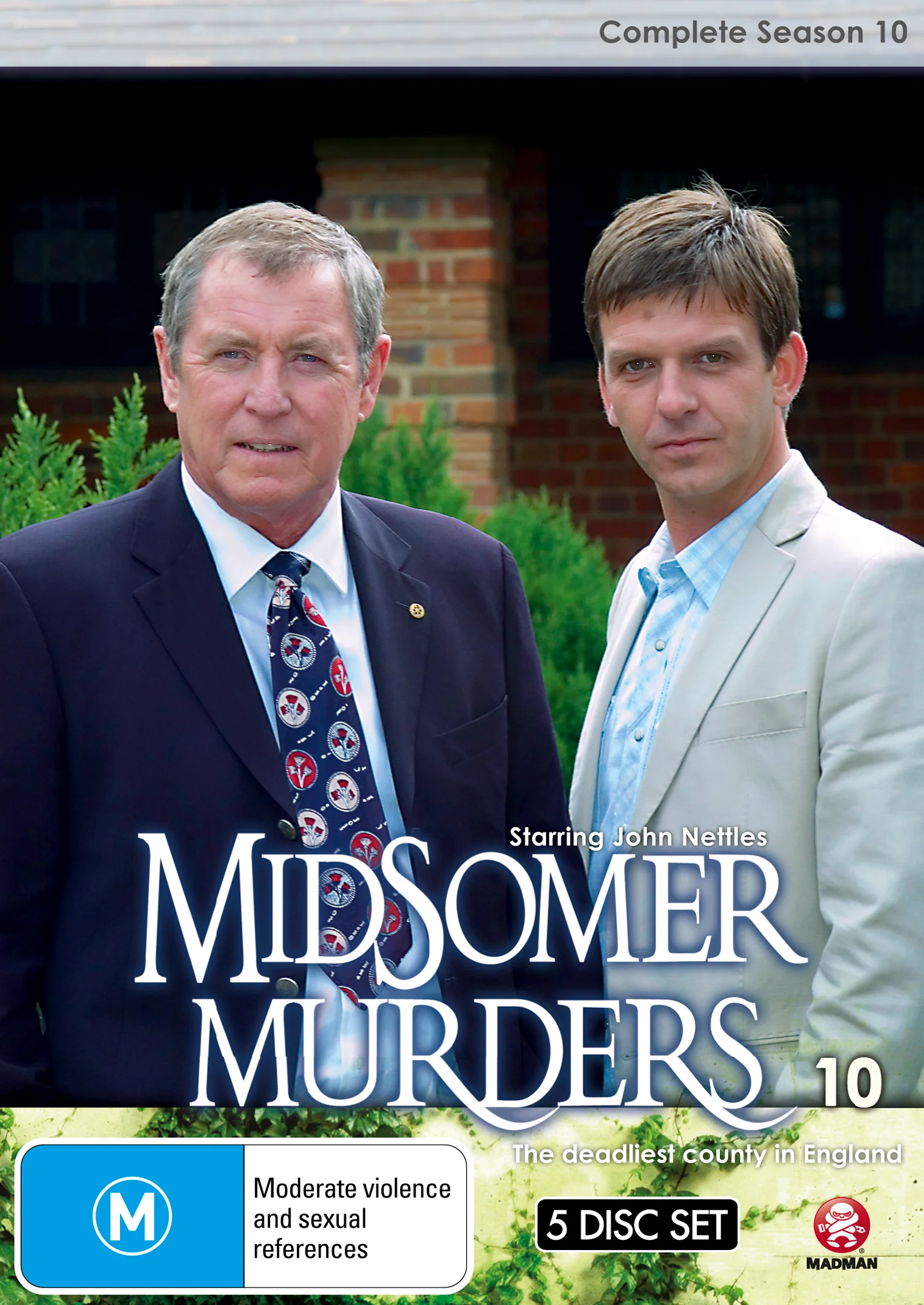 MIDSOMER MURDERS: Complete Season 10 (SINGLE CASE VERSION)