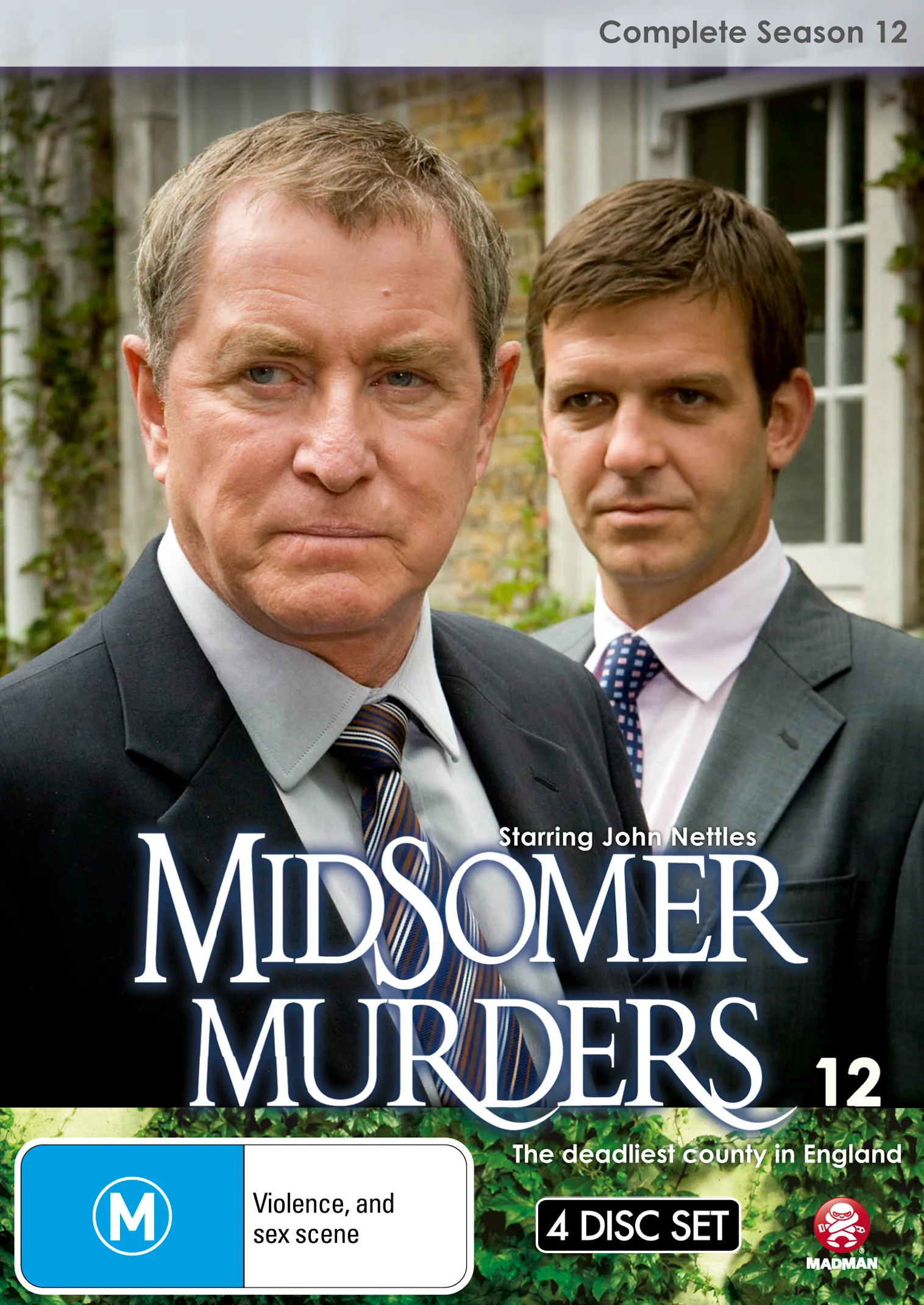 MIDSOMER MURDERS: Complete Season 12 (SINGLE CASE VERSION)