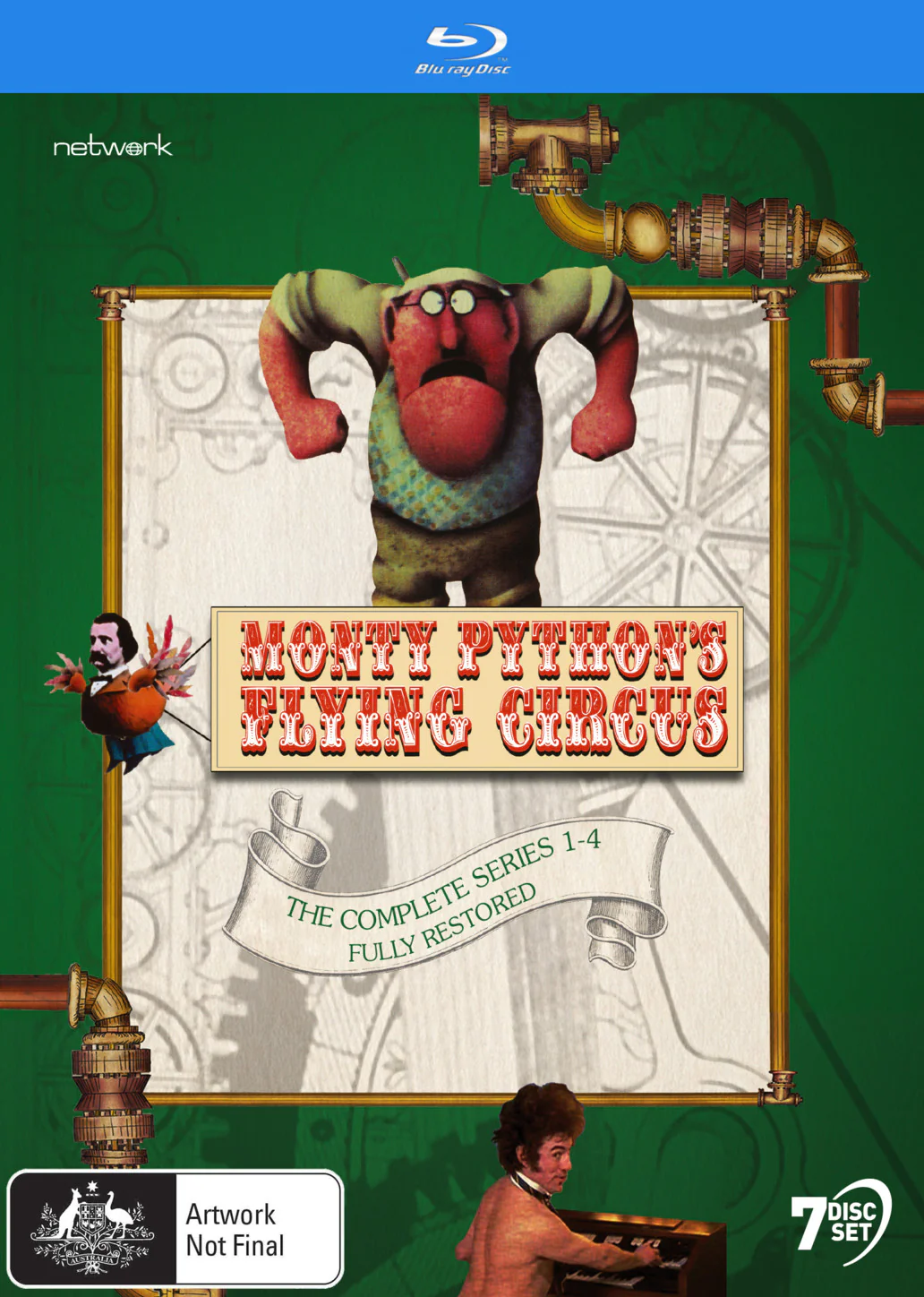 MONTY PYTHON'S FLYING CIRCUS: THE COMPLETE SERIES (RESTORED) - SPECIAL EDITION BLU-RAY