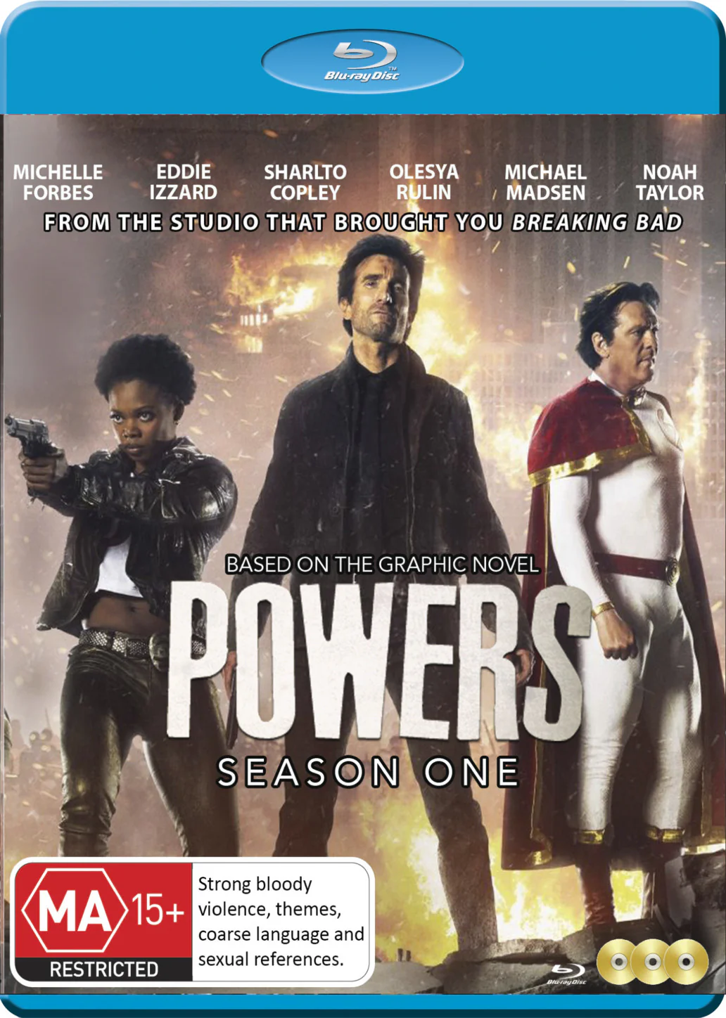 POWERS: SEASON ONE (BLU RAY)