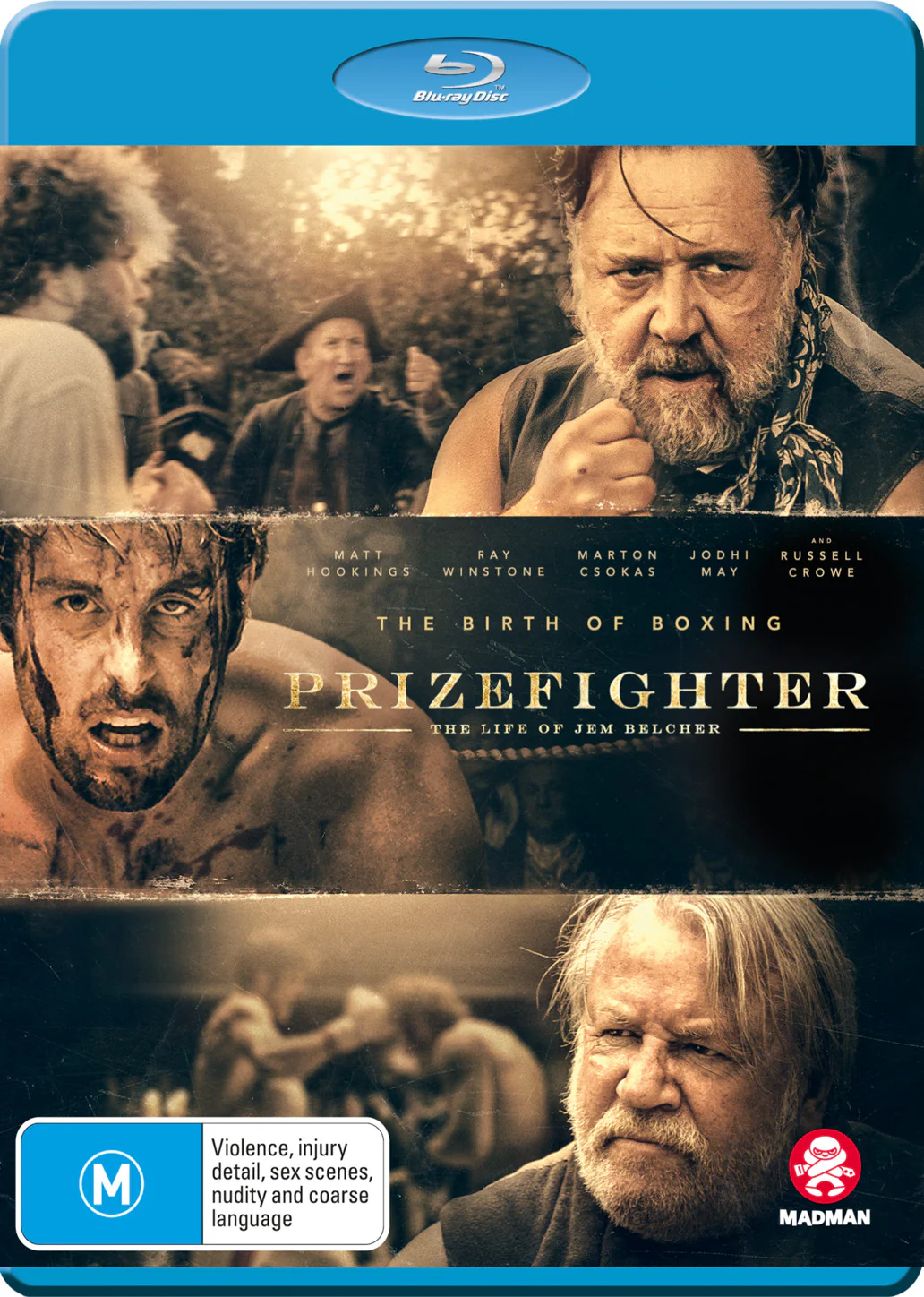 PRIZEFIGHTER: THE LIFE OF JEM BELCHER (BLU RAY)