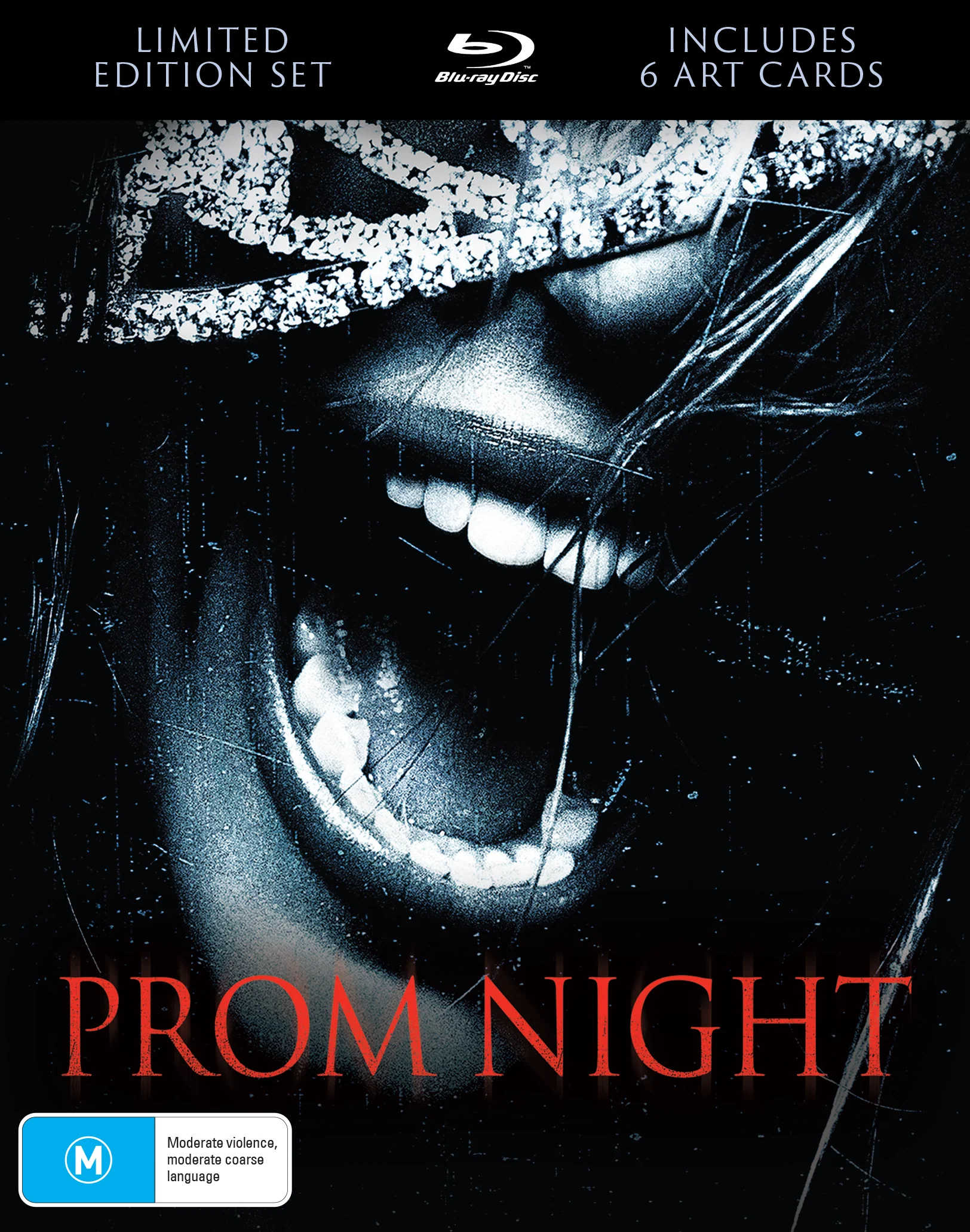 PROM NIGHT (2008) - LIMITED EDITION BLU-RAY (LENTICULAR HARDCOVER + ART CARDS)
