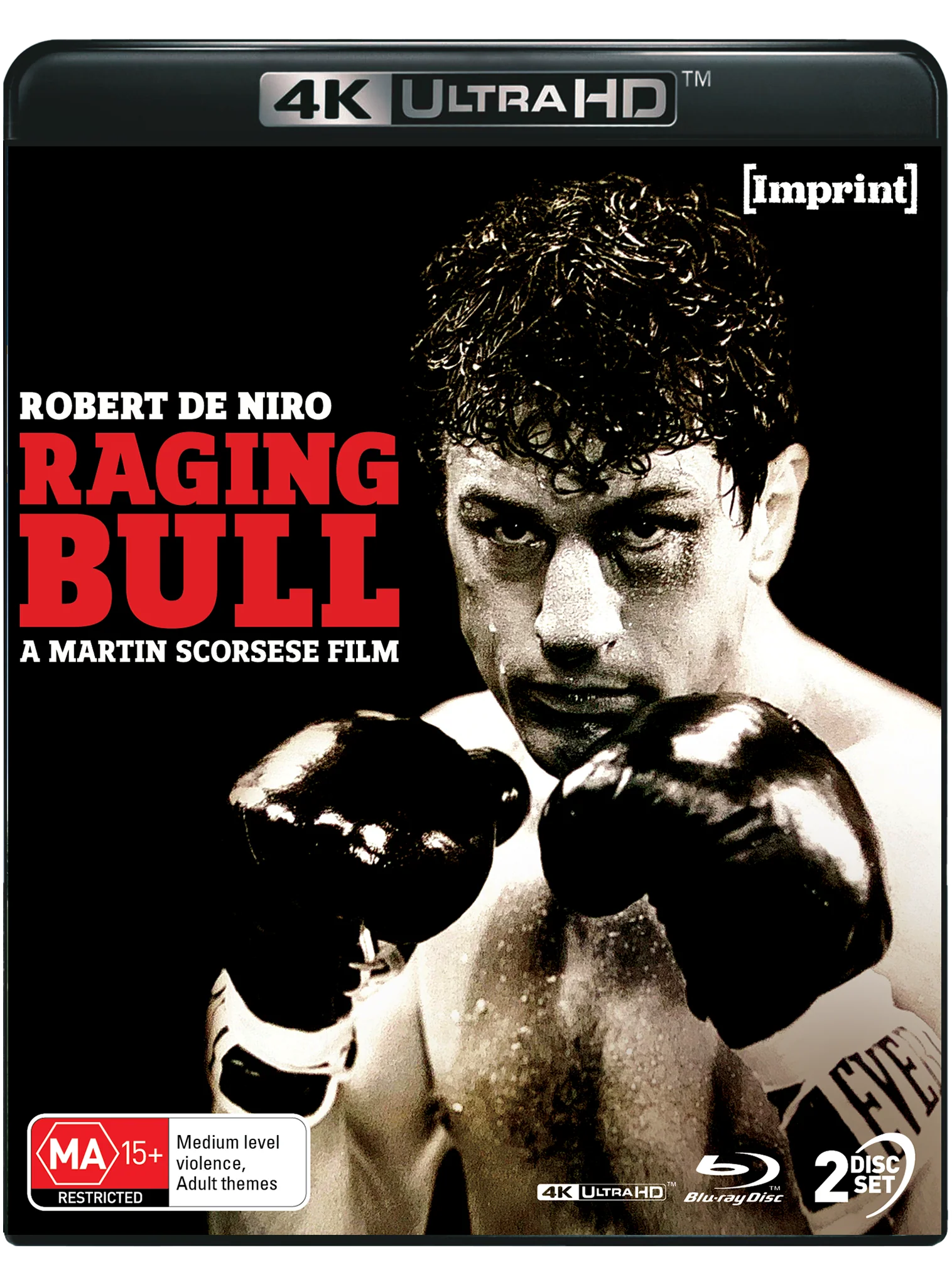 RAGING BULL (1980) (IMPRINT STANDARD EDITION) - 4K UHD & BLU-RAY