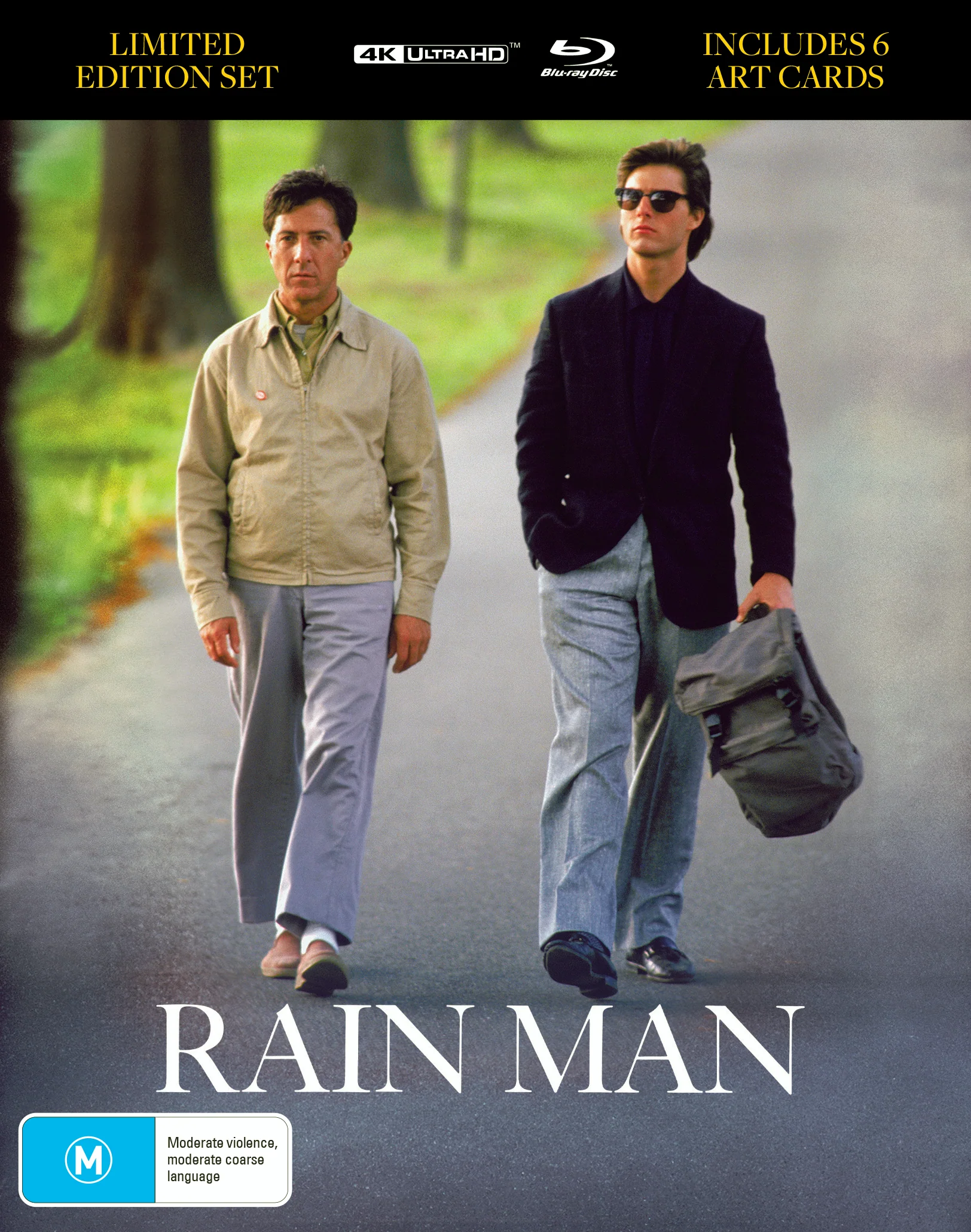 RAIN MAN - LIMITED EDITION 4K + BLU-RAY (LENTICULAR HARDCOVER + BOOKLET)
