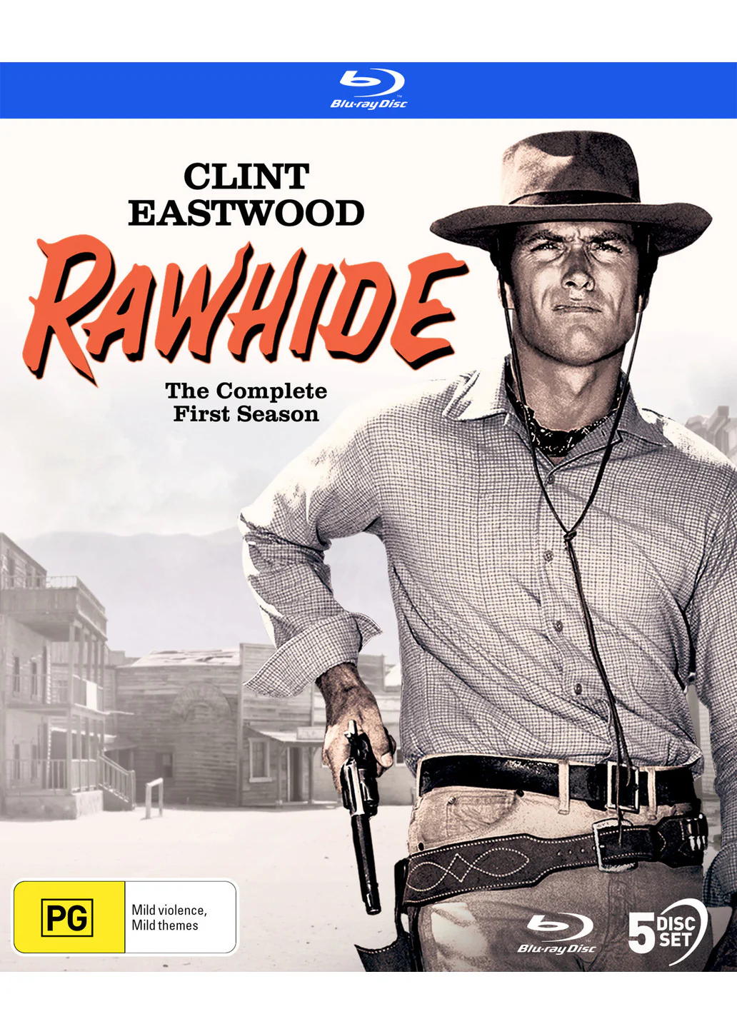 RAWHIDE: THE COMPLETE FIRST SEASON (BLU-RAY)