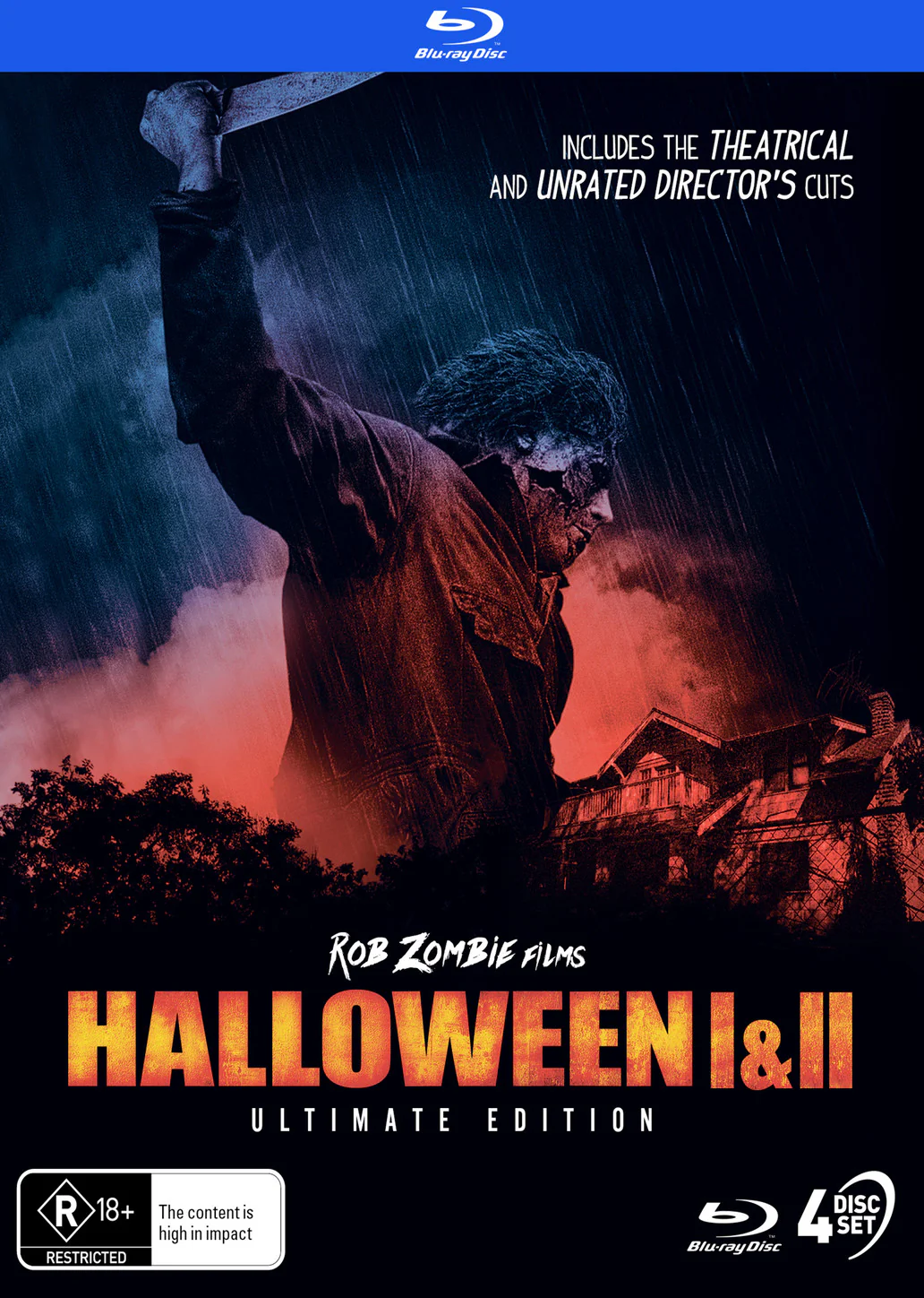 ROB ZOMBIE'S HALLOWEEN 1 & 2 ULTIMATE EDITION - BLU RAY