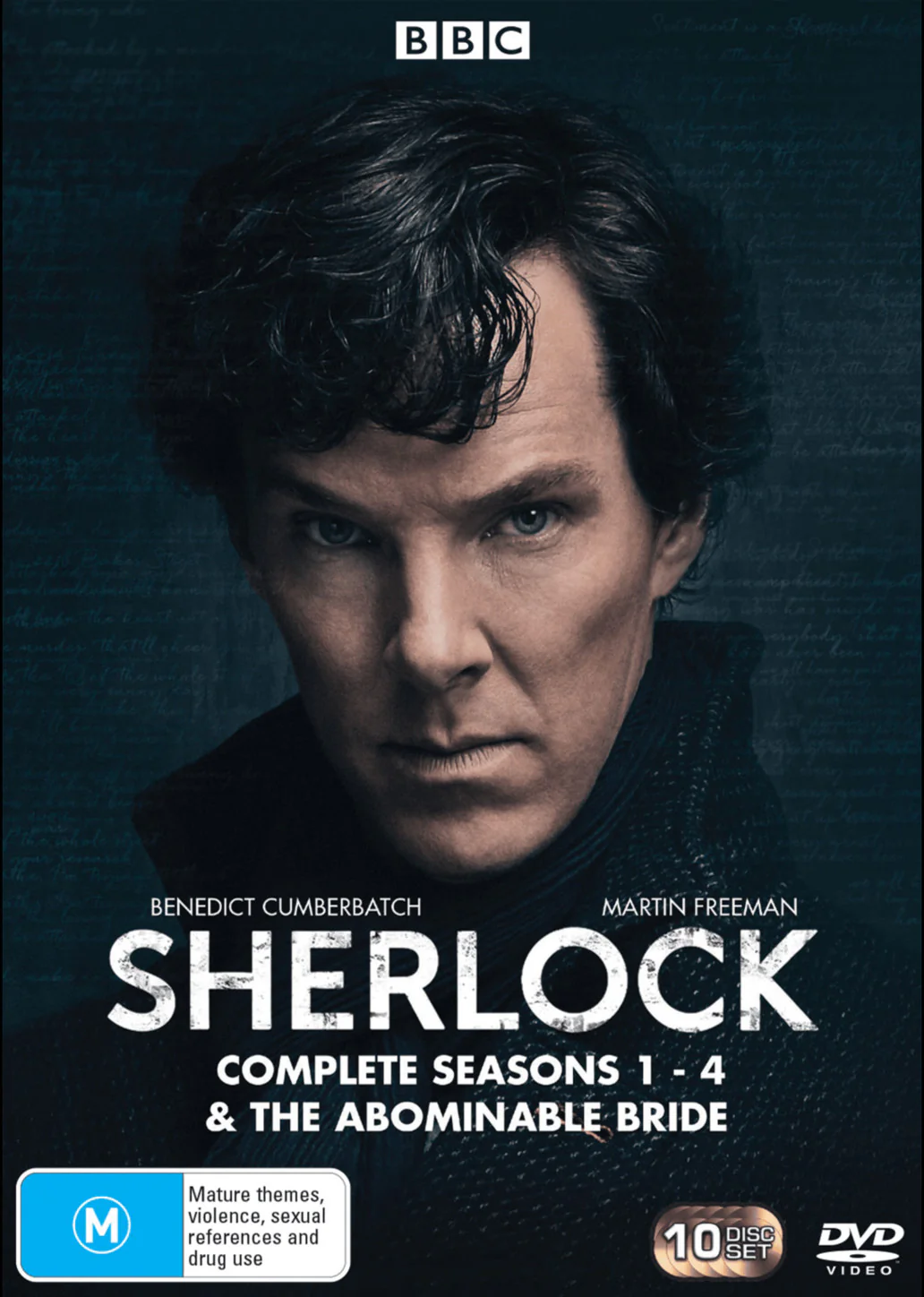 SHERLOCK COMPLETE SEASON 1 - 4 & THE ABOMINABLE BRIDE