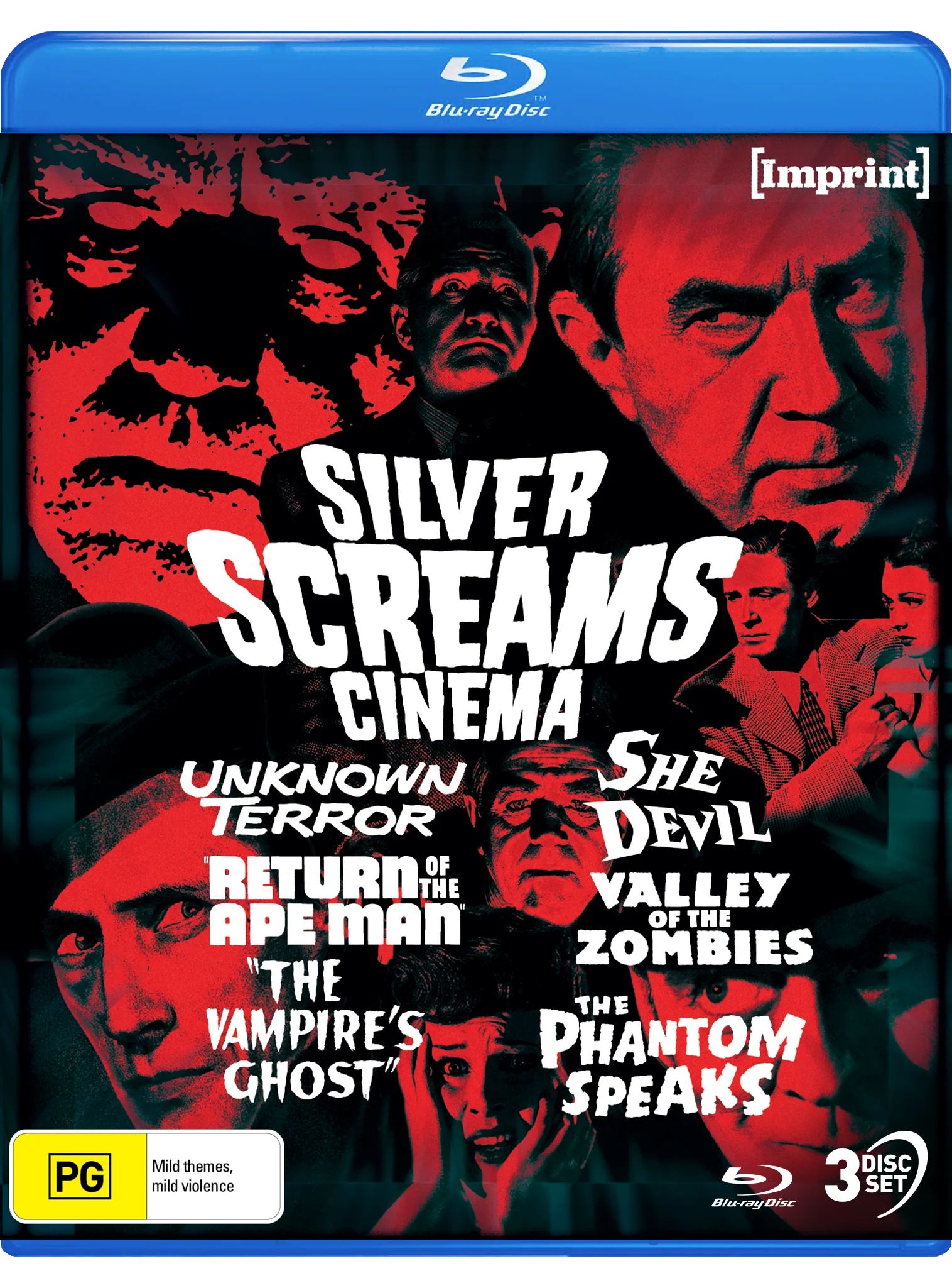 SILVER SCREAMS CINEMA (IMPRINT STANDARD EDITION) - BLU-RAY