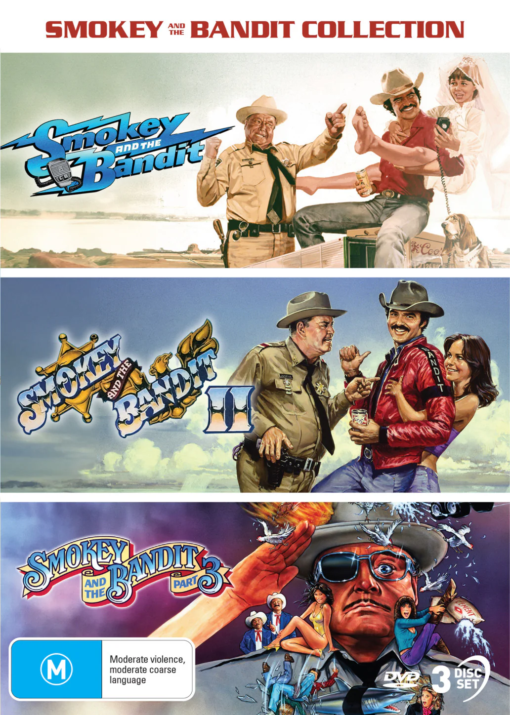 SMOKEY AND THE BANDIT COLLECTION (SMOKEY AND THE BANDIT / SMOKEY AND THE BANDIT II / SMOKEY AND THE BANDIT III) - DVD
