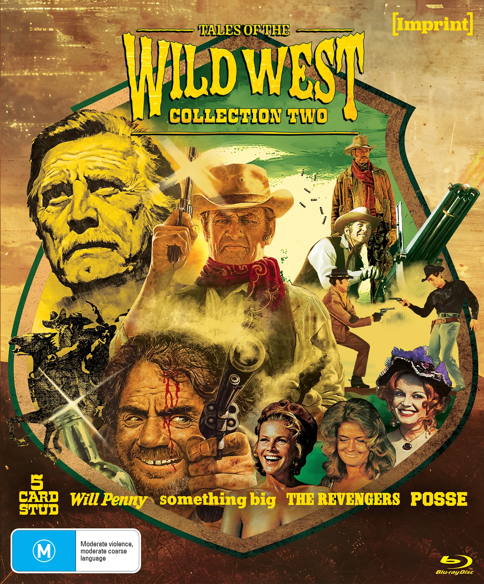 TALES OF THE WILD WEST: COLLECTION 2 (IMPRINT COLLECTION #582 - 586) - BLU-RAY