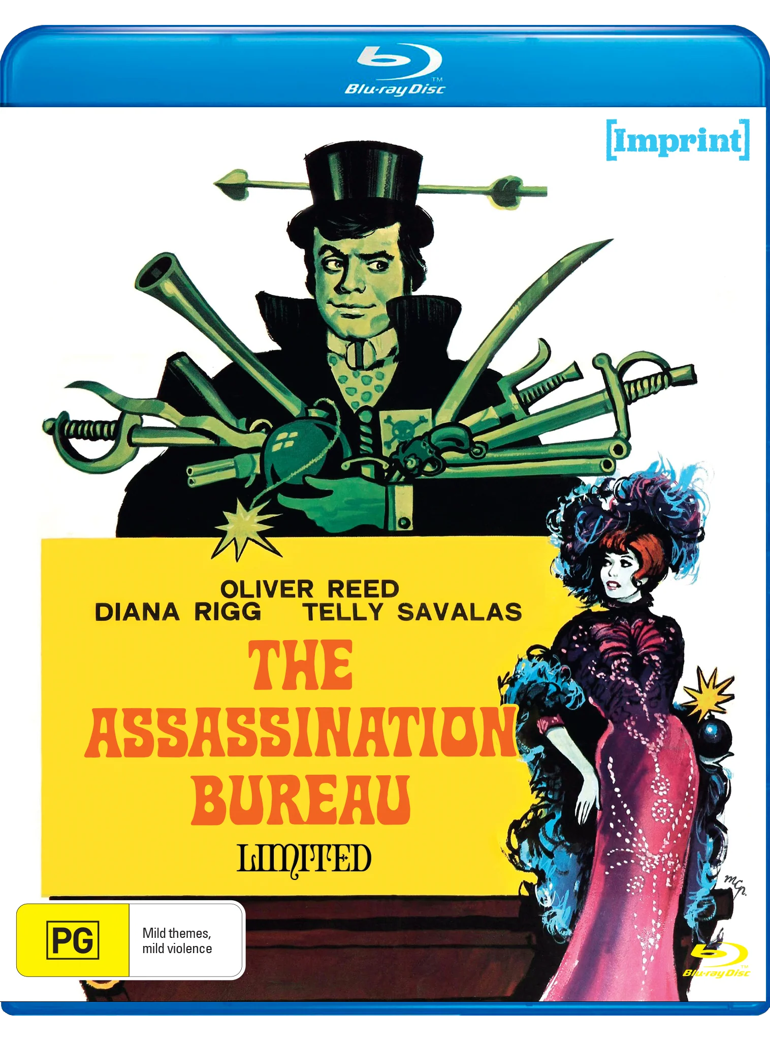 THE ASSASSINATION BUREAU (IMPRINT STANDARD EDITION) - BLU-RAY