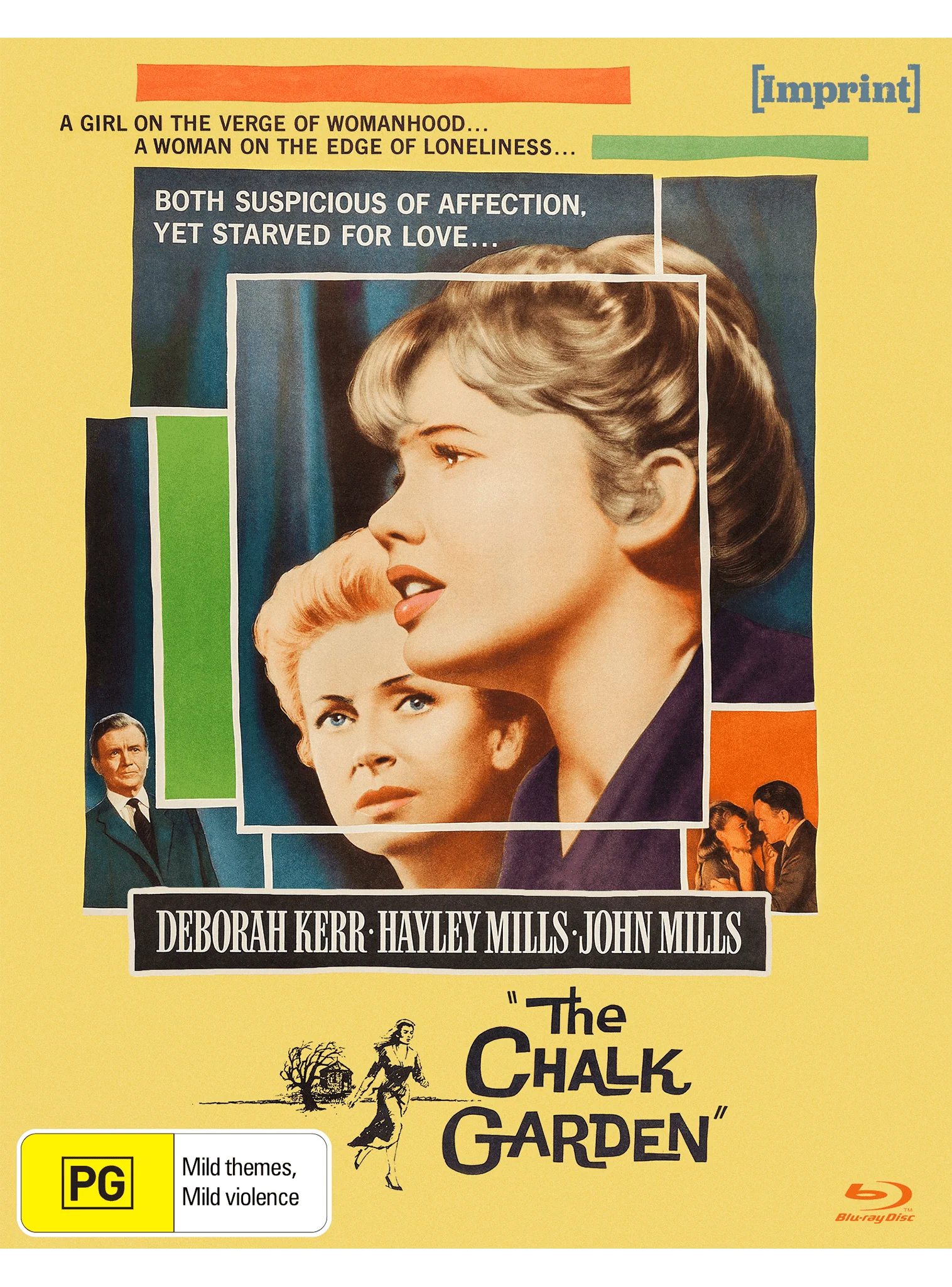 THE CHALK GARDEN  (IMPRINT COLLECTION #43) BLU RAY