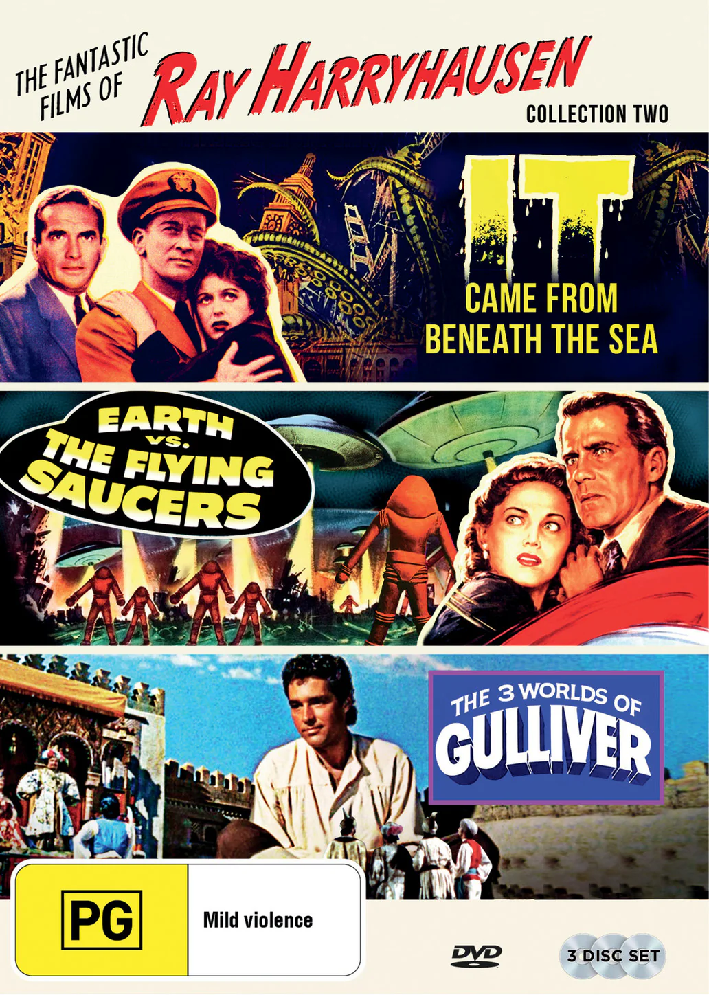 THE FANTASTIC FILMS OF RAY HARRYHAUSEN COLLECTION TWO BLU-RAY