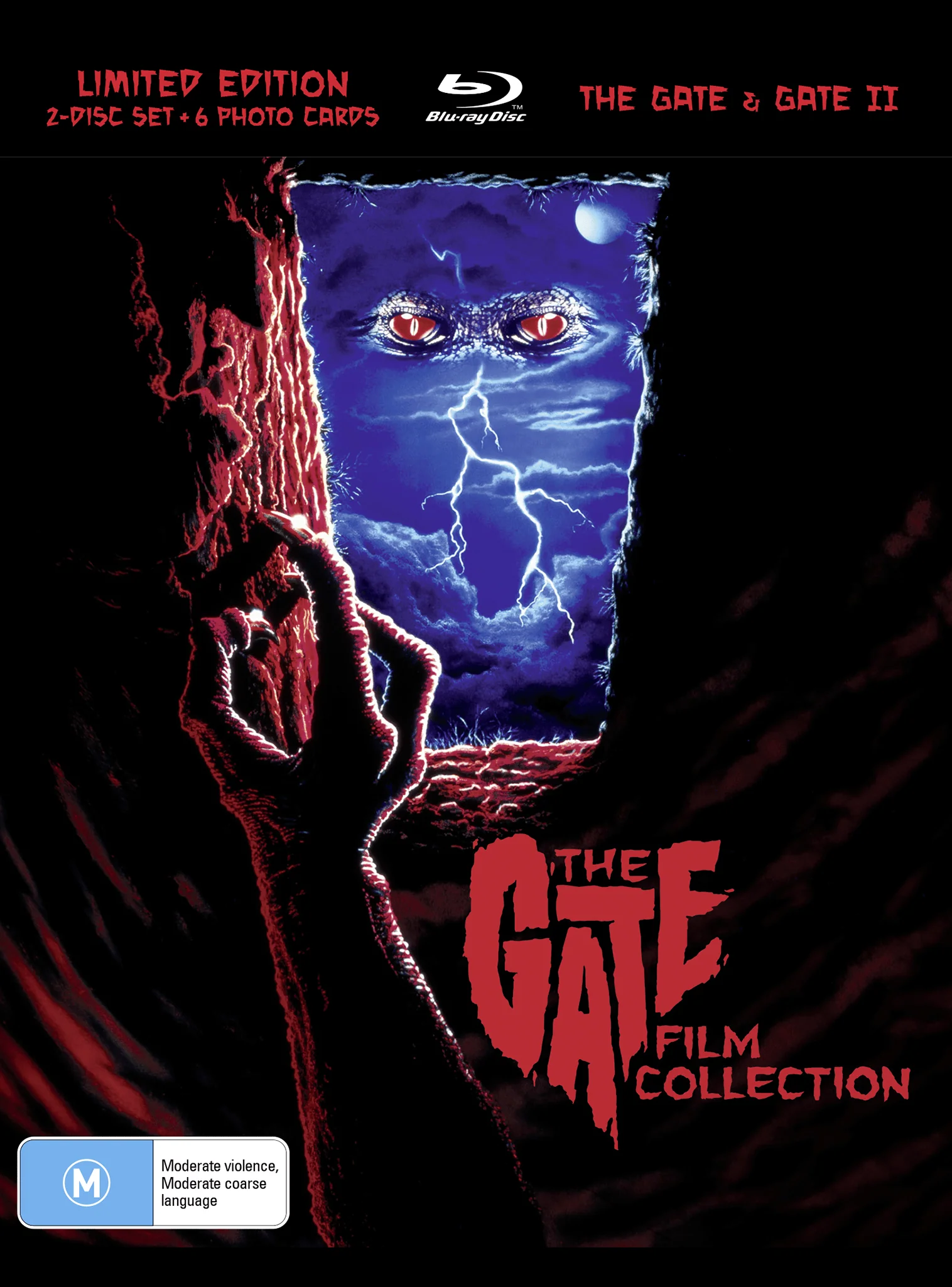 THE GATE / GATE II - LIMTED EDITION BLU-RAY (LENTICULAR SLIPCASE & ART CARDS)