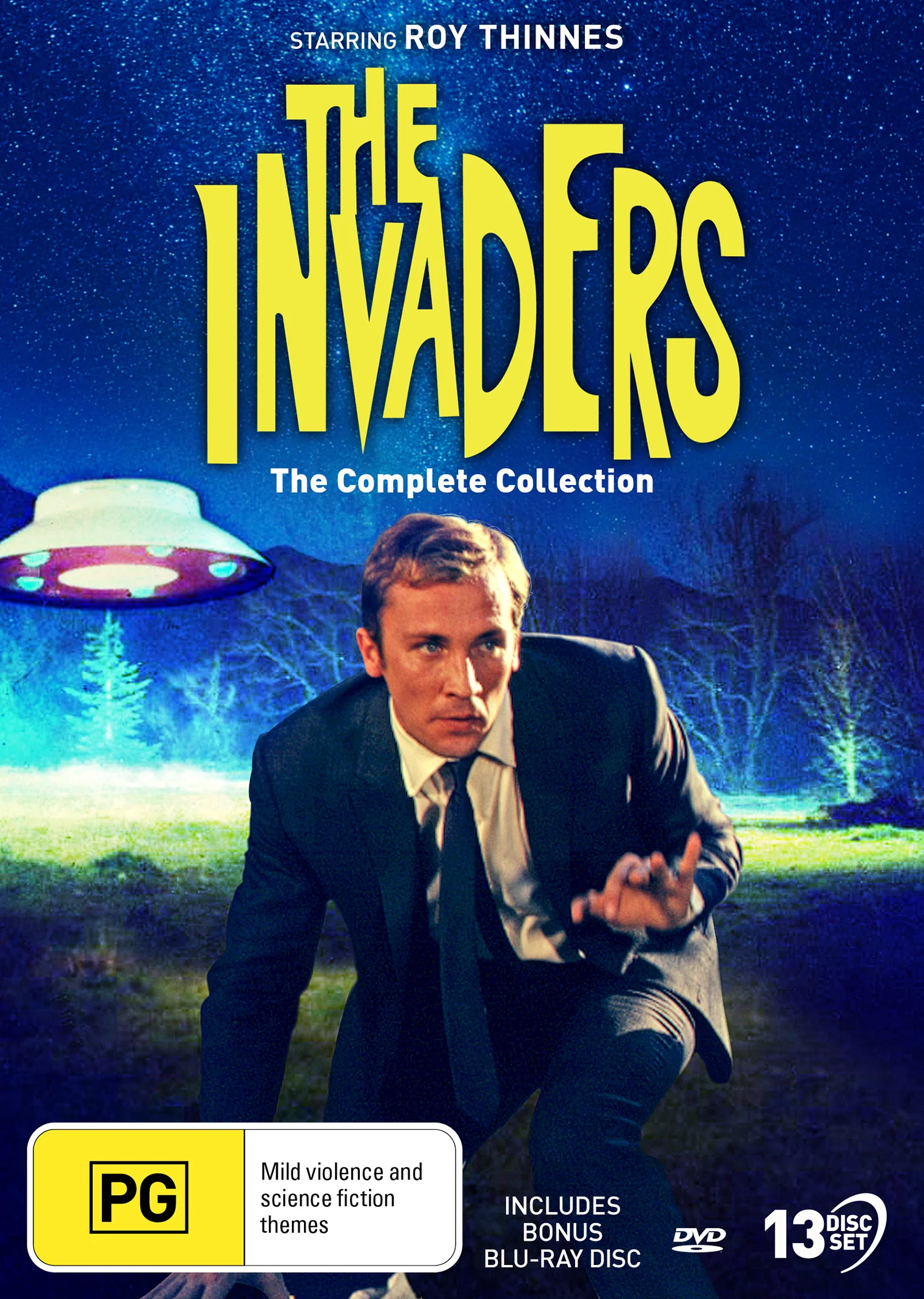 THE INVADERS - THE COMPLETE COLLECTION DVD + BONUS BLU RAY PILOT EPISODE