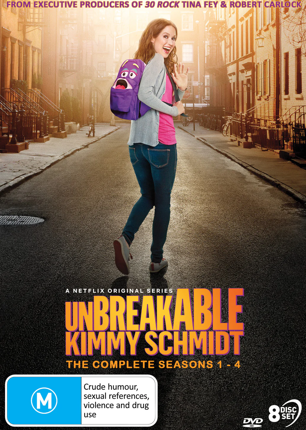 THE UNBREAKABLE KIMMY SCHMIDT - THE COMPLETE SEASONS 1 - 4