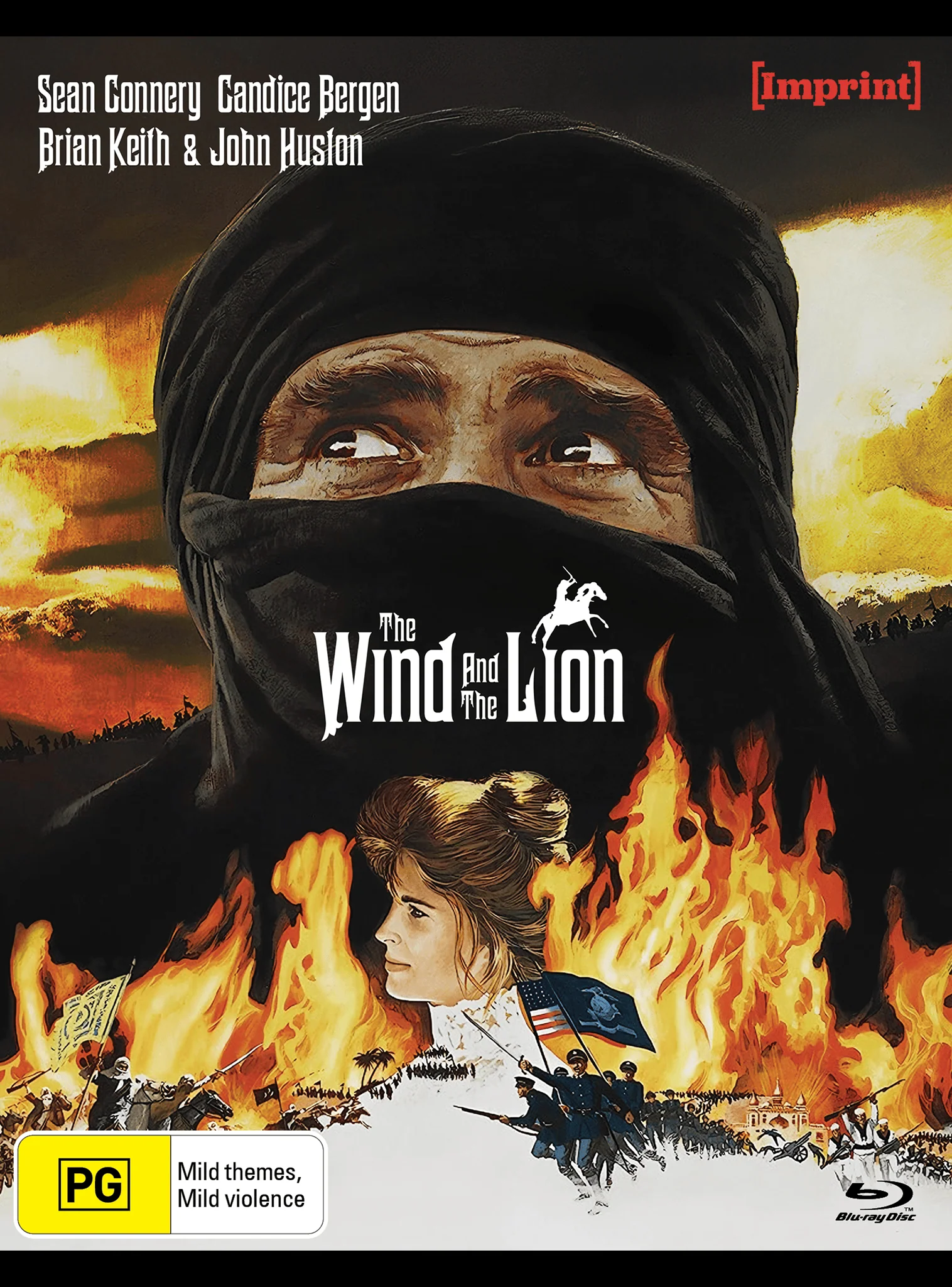 THE WIND AND THE LION (IMPRINT COLLECTION #422) - BLU-RAY