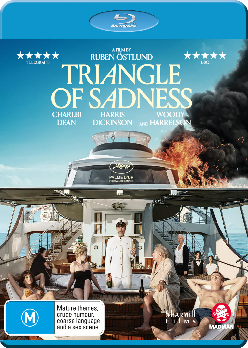 TRIANGLE OF SADNESS (BLU RAY)