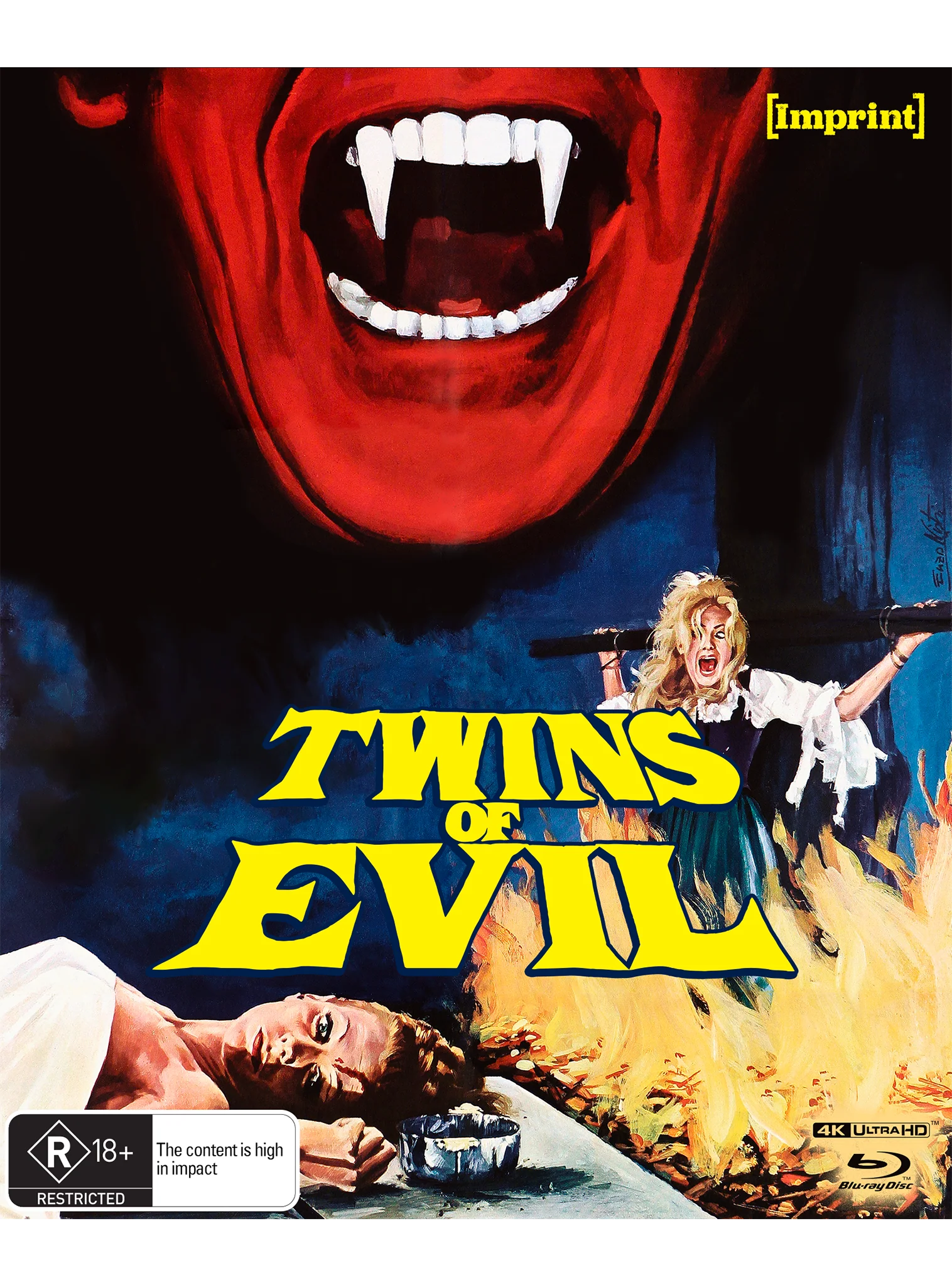 TWINS OF EVIL (IMPRINT COLLECTION #52) - 4K + BLU-RAY