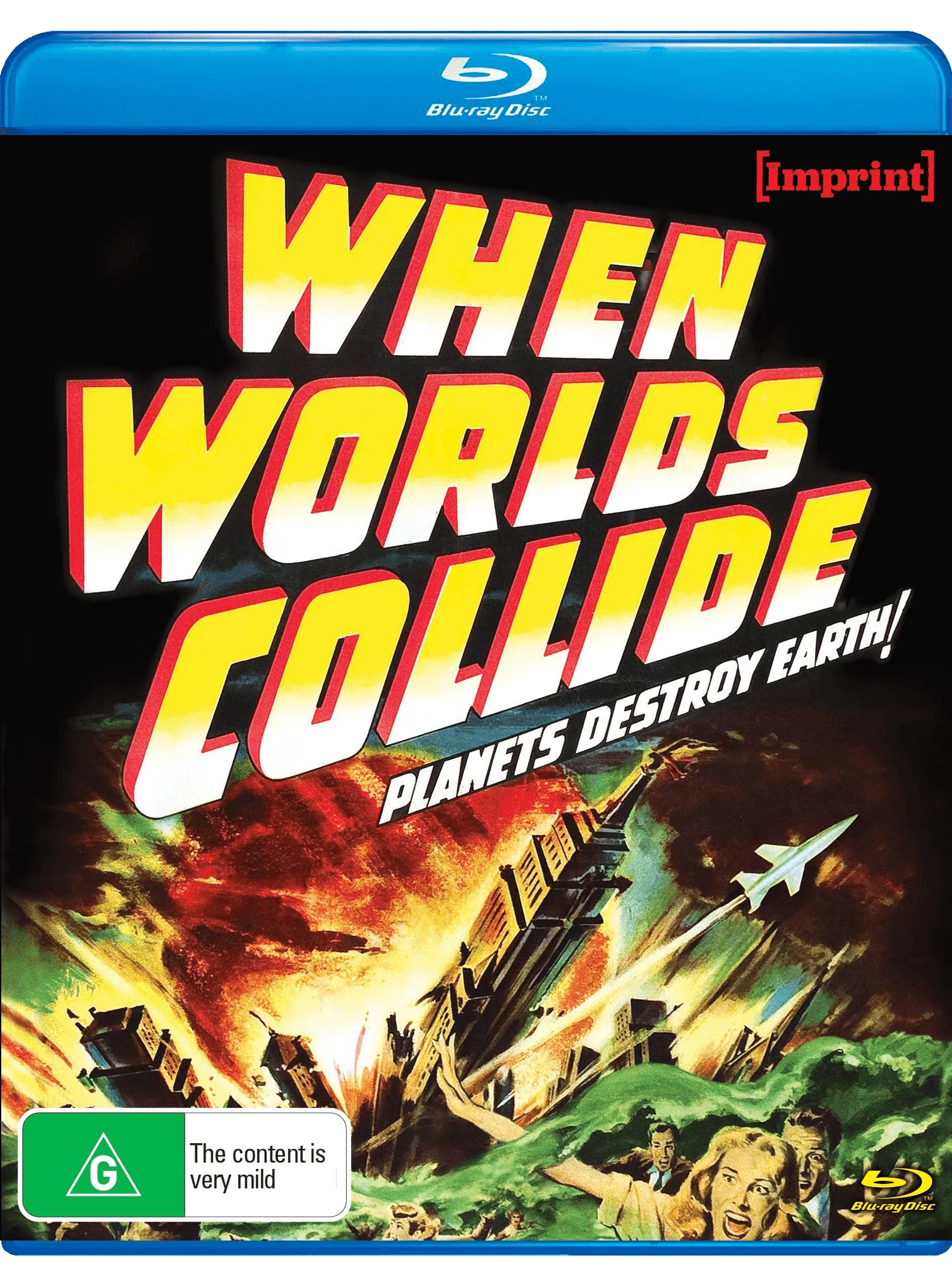 WHEN WORLDS COLLIDE (IMPRINT STANDARD EDITION) BLU RAY